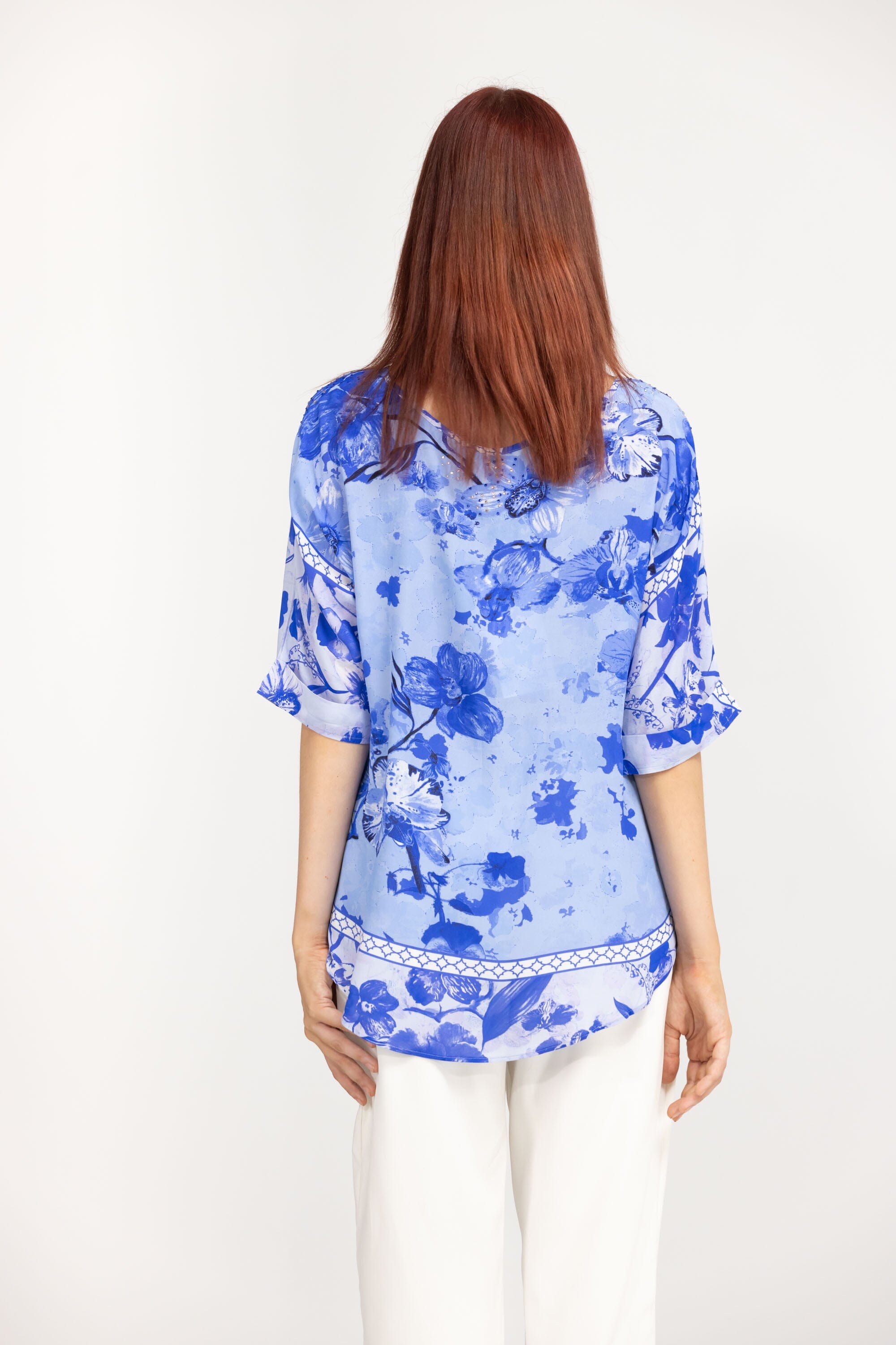 FINLANDIA - KAFTAN TOP (Shorter Style) - TheSwankStore