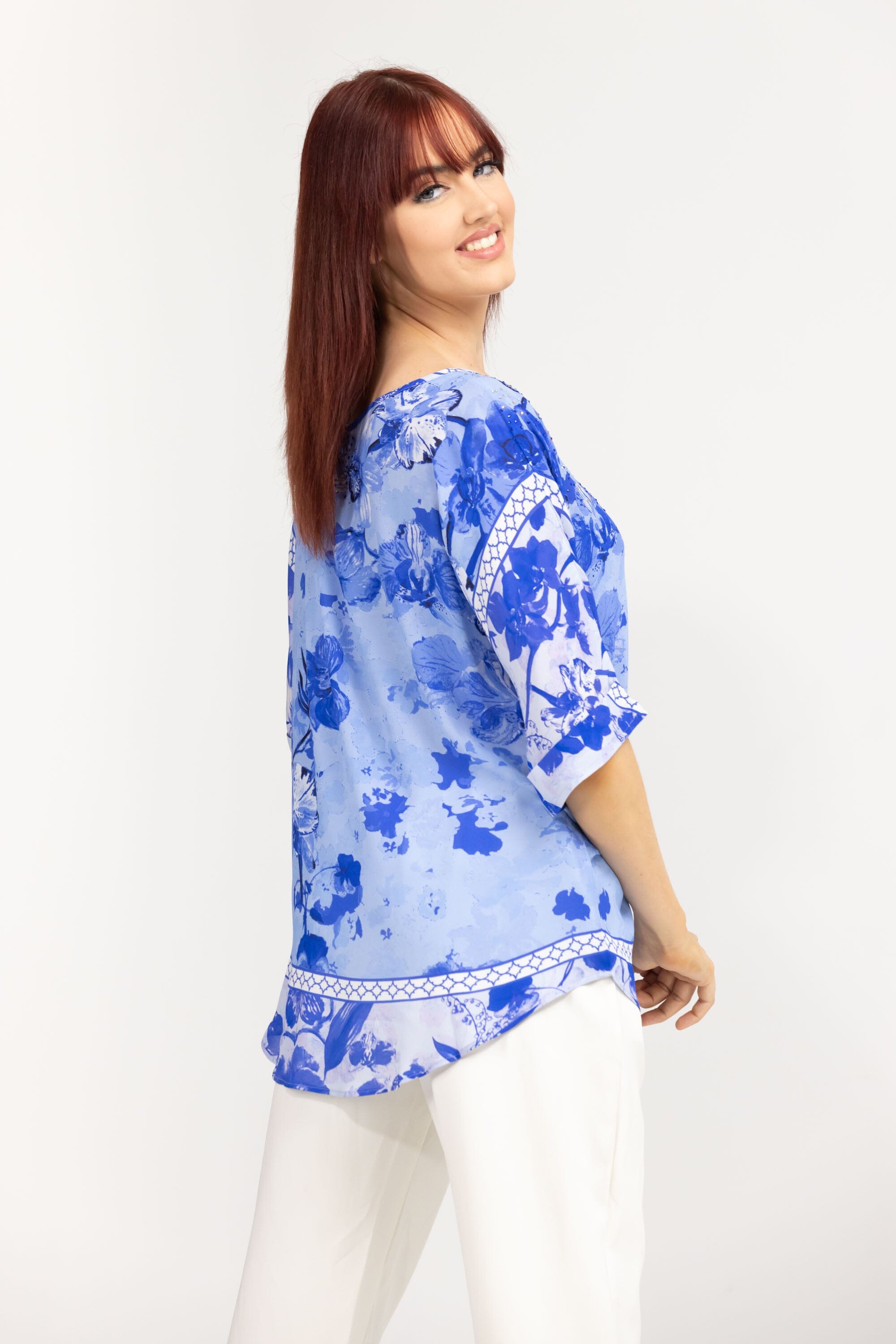 FINLANDIA - KAFTAN TOP (Shorter Style) - TheSwankStore