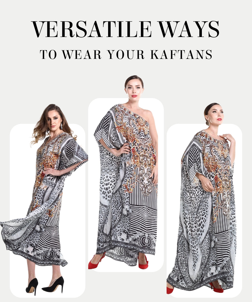 From Beach to Brunch : Versatile Ways to Wear Your Kaftans for Effortless Summer Style