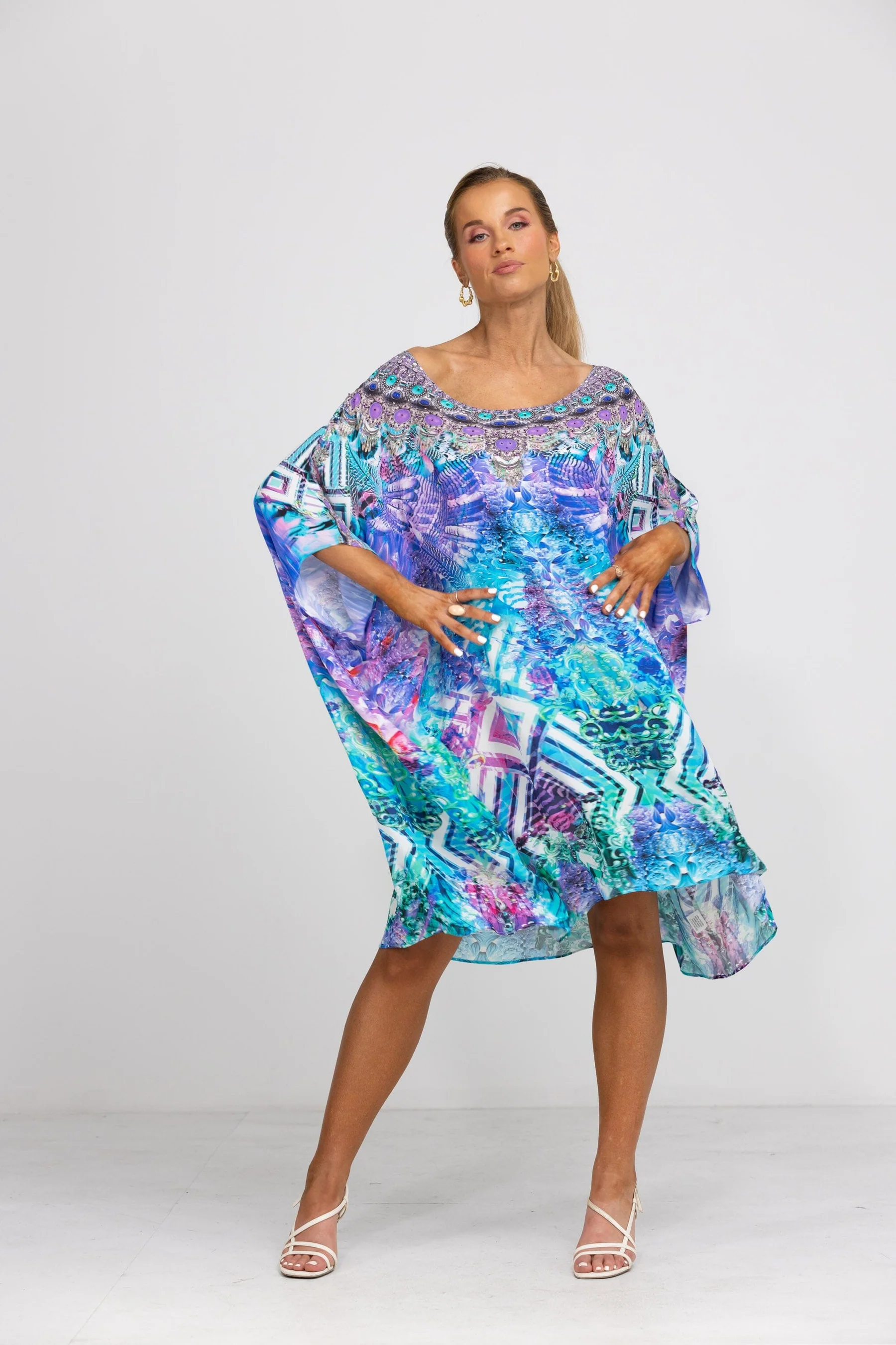 THE SHORT BOX KAFTAN