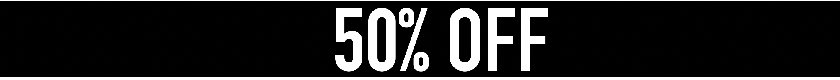 50% OFF