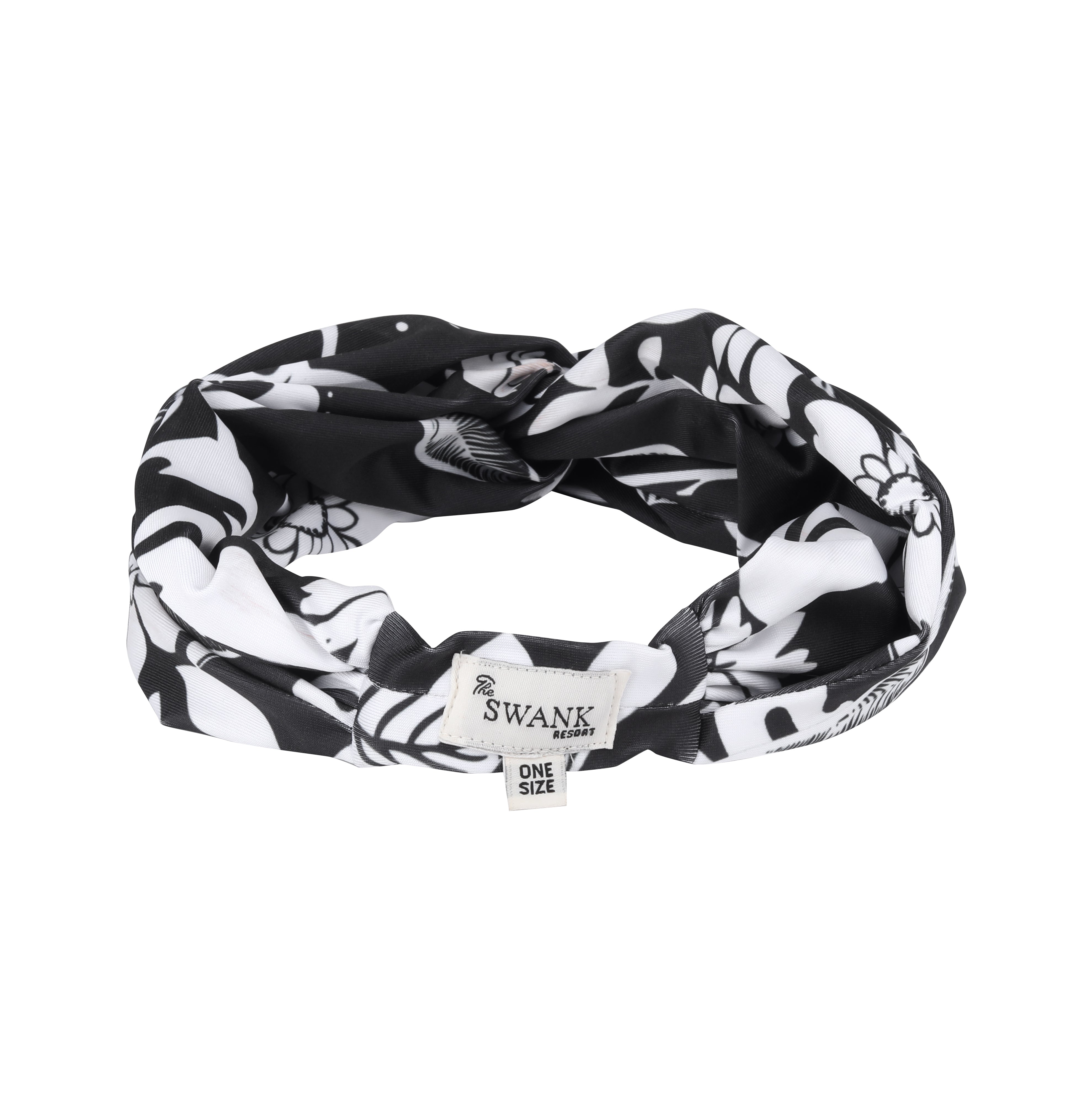 Black and white Avanti Headband - TheSwankStore perfect for accessorizing and enhancing your outfit