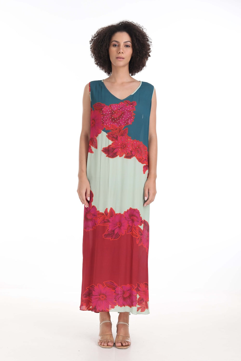 FIORENZE - SLEEVELESS MAXI DRESS