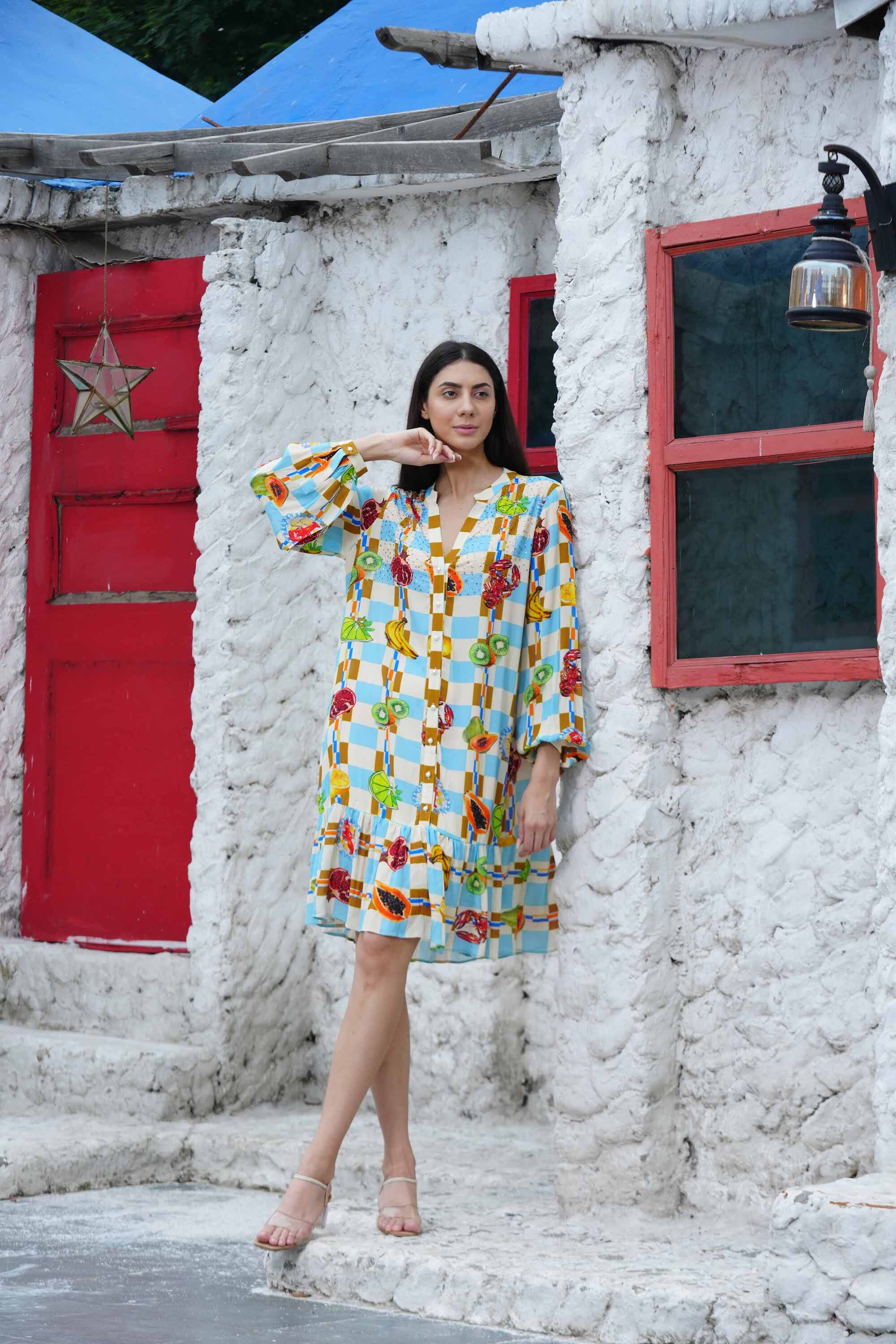 LUCCIANO - AVA DRESS DRESS TheSwankStore 