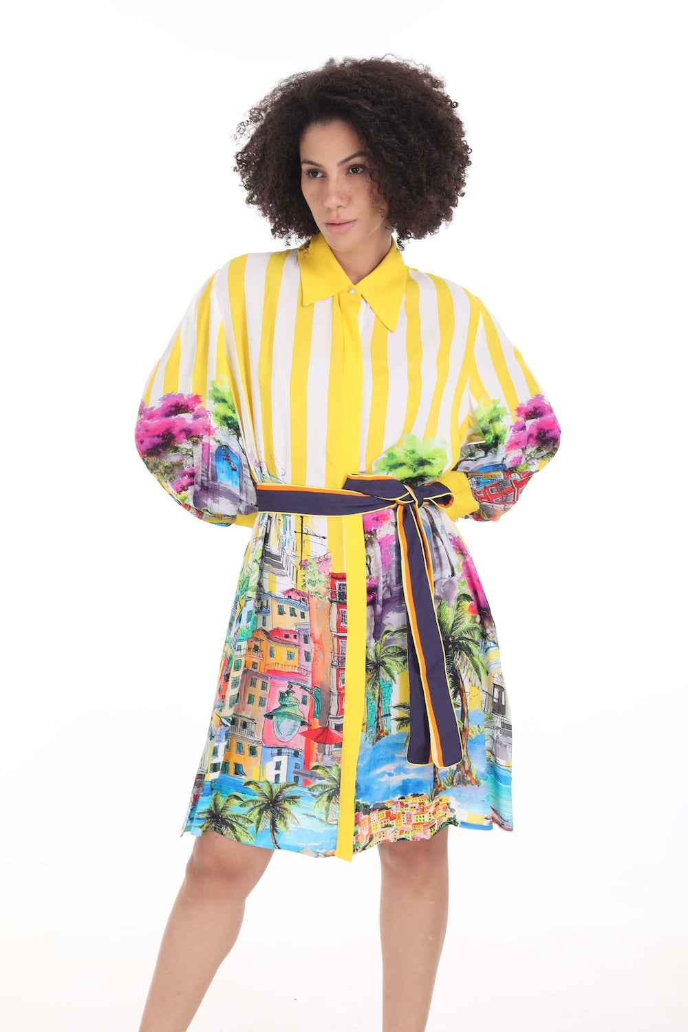 ST TROPEZ - SHIRT DRESS