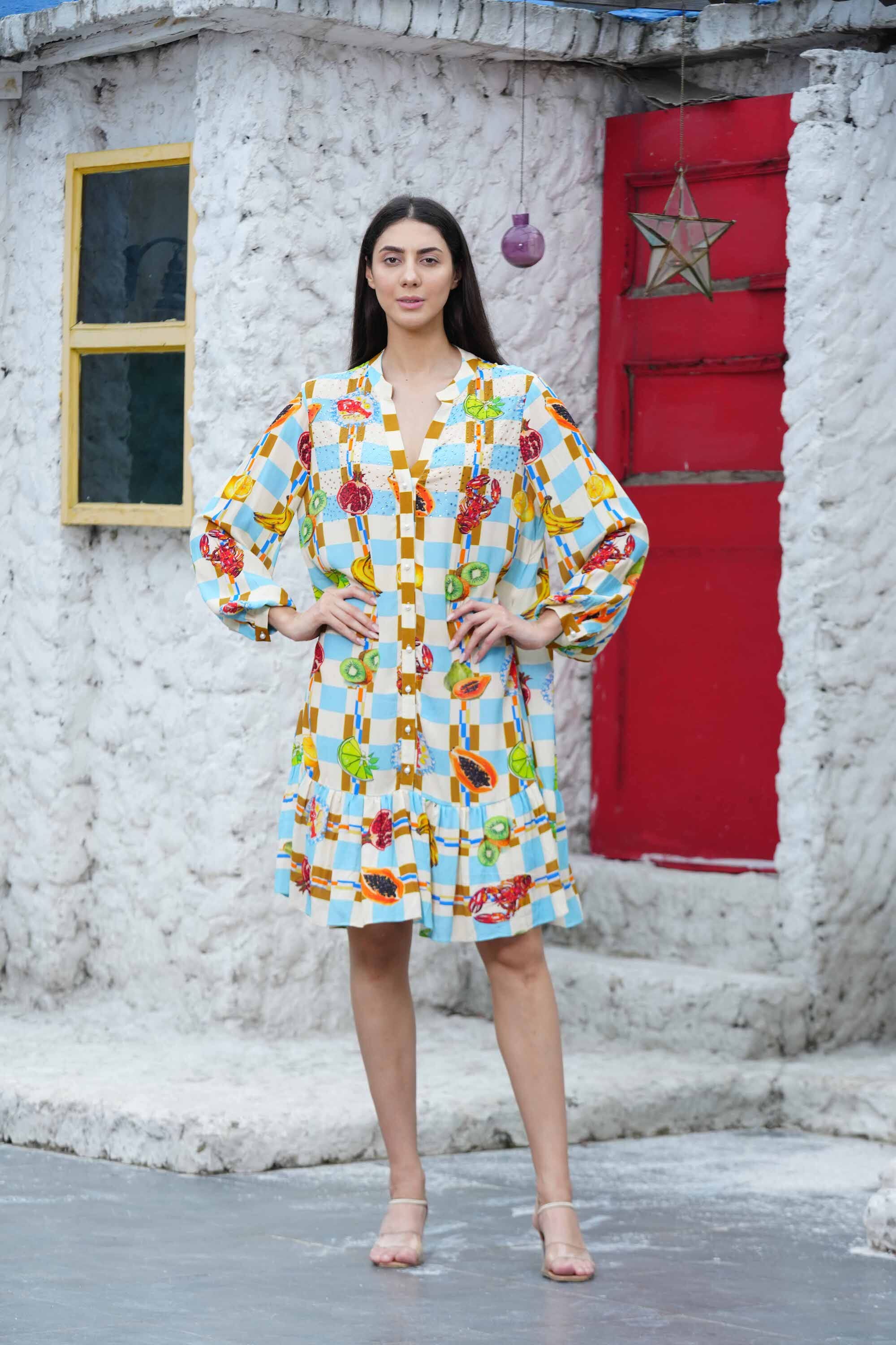 LUCCIANO - AVA DRESS DRESS TheSwankStore 