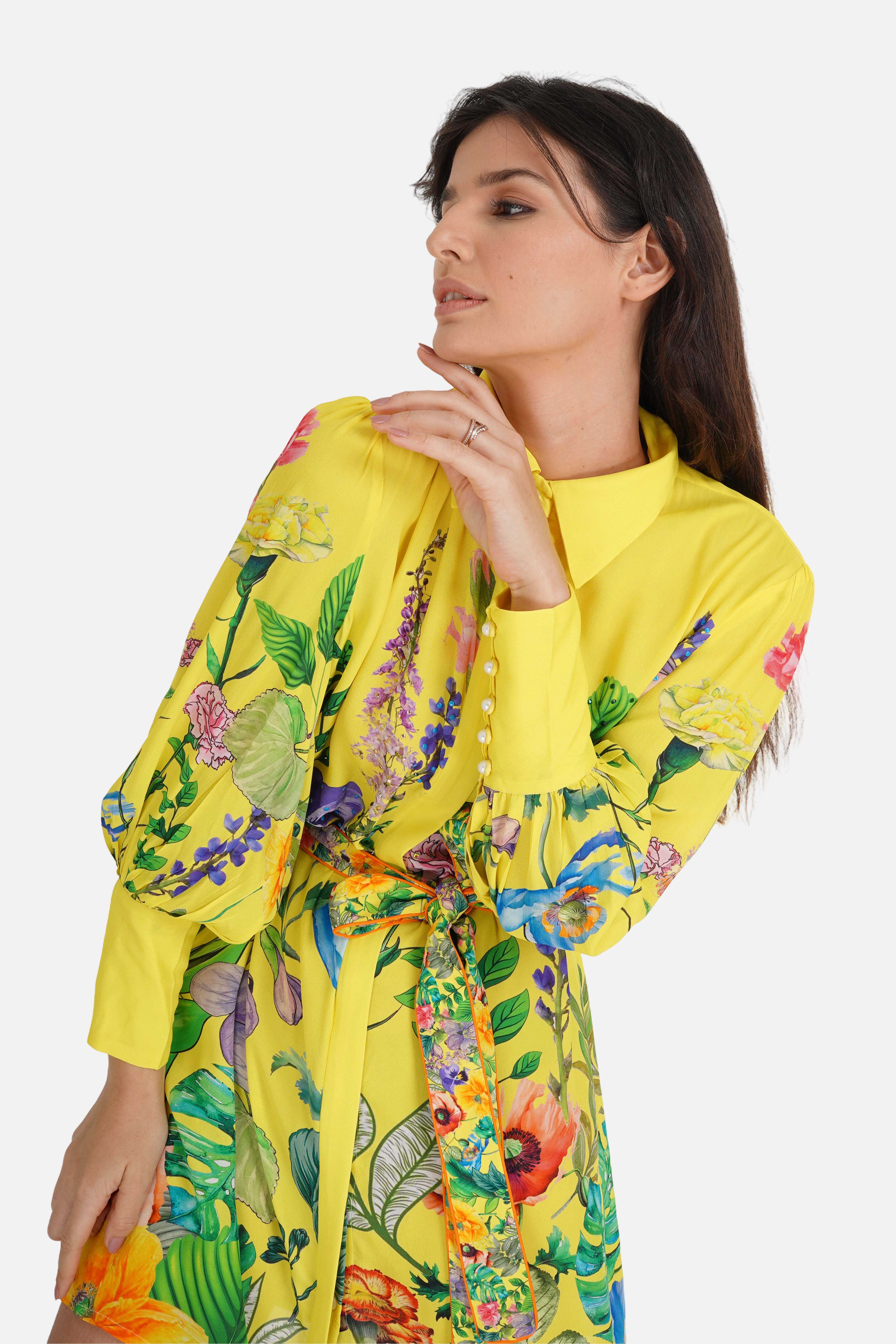 CALICO - SHIRT DRESS