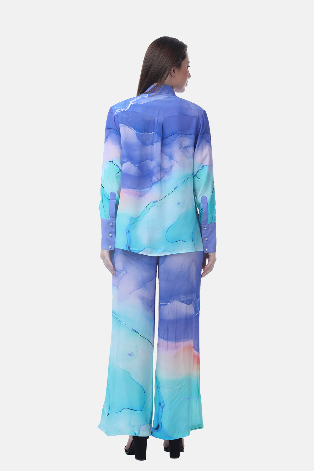 TEMPER BLUE - ANAYA COLLAR SHIRT