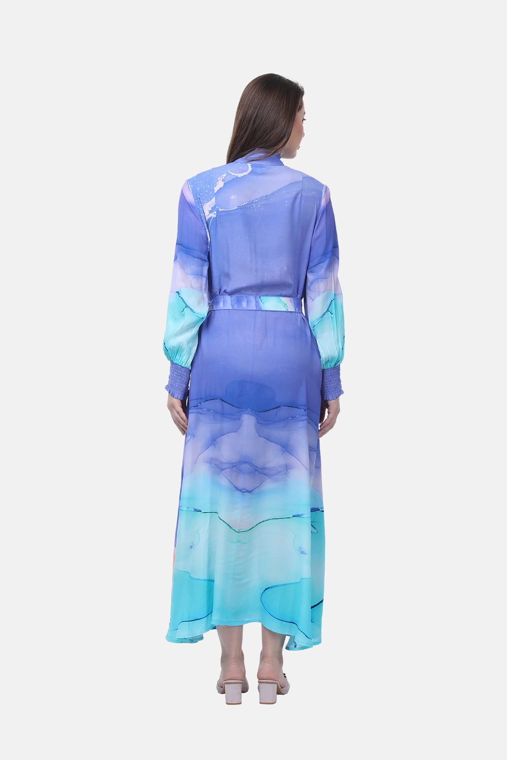 TEMPER BLUE - FREYA DRESS
