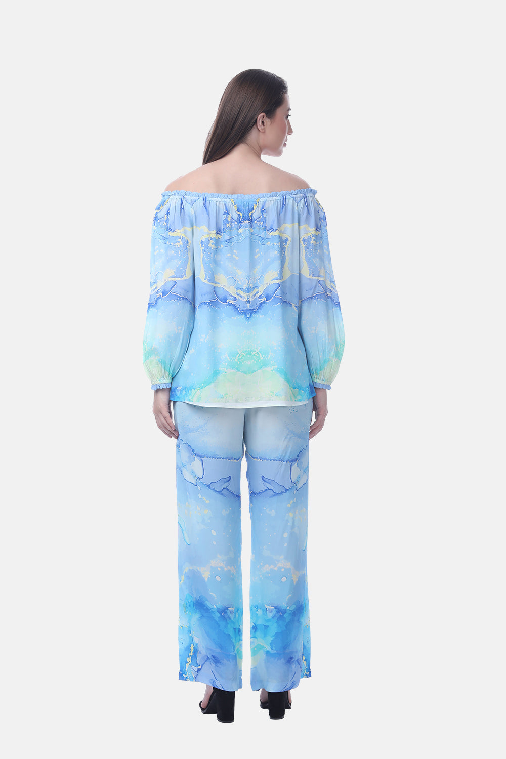 TEMPER BLUE - CALLA TOP
