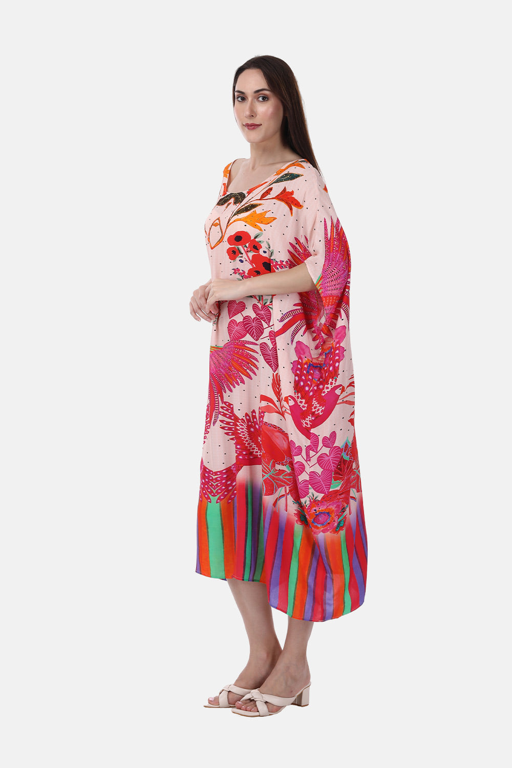 BIRDS OF PARADISE - BOX KAFTAN