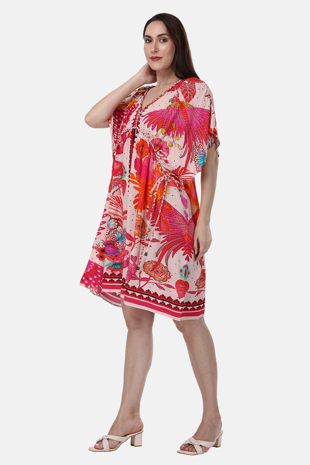 BIRDS OF PARADISE - SHORT KAFTAN