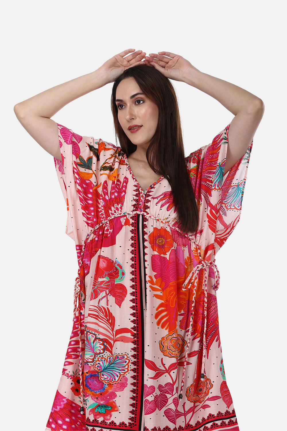 BIRDS OF PARADISE - SHORT KAFTAN