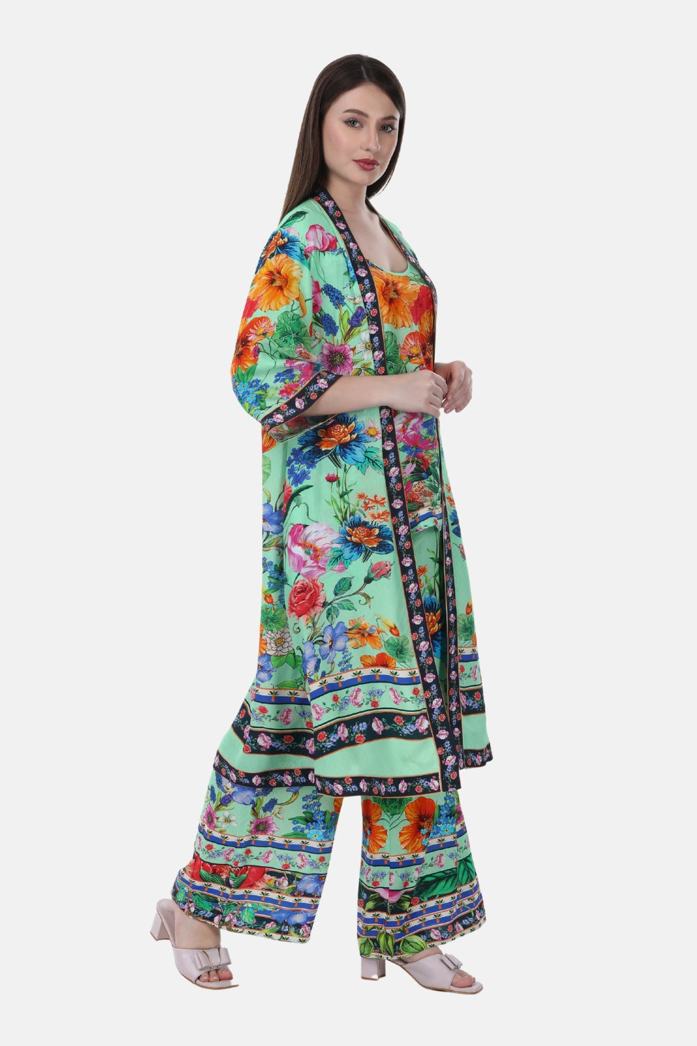 AMOUR GARDENIA - KIMONO LONG