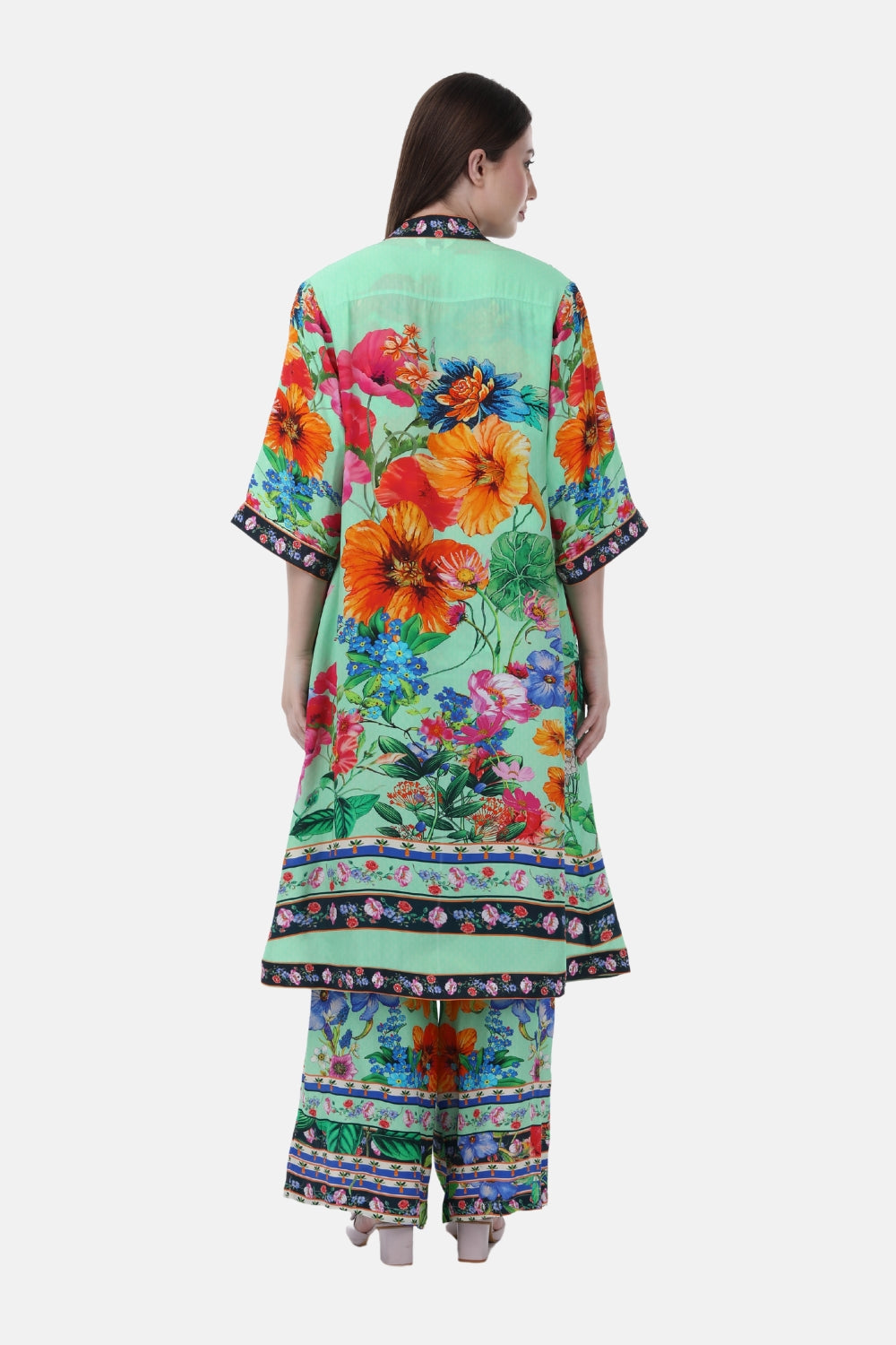 AMOUR GARDENIA - KIMONO LONG