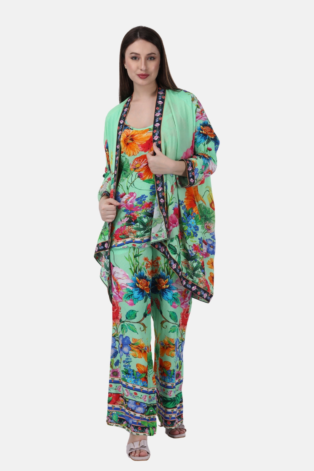 AMOUR GARDENIA - KIMONO SHORT SHRUG
