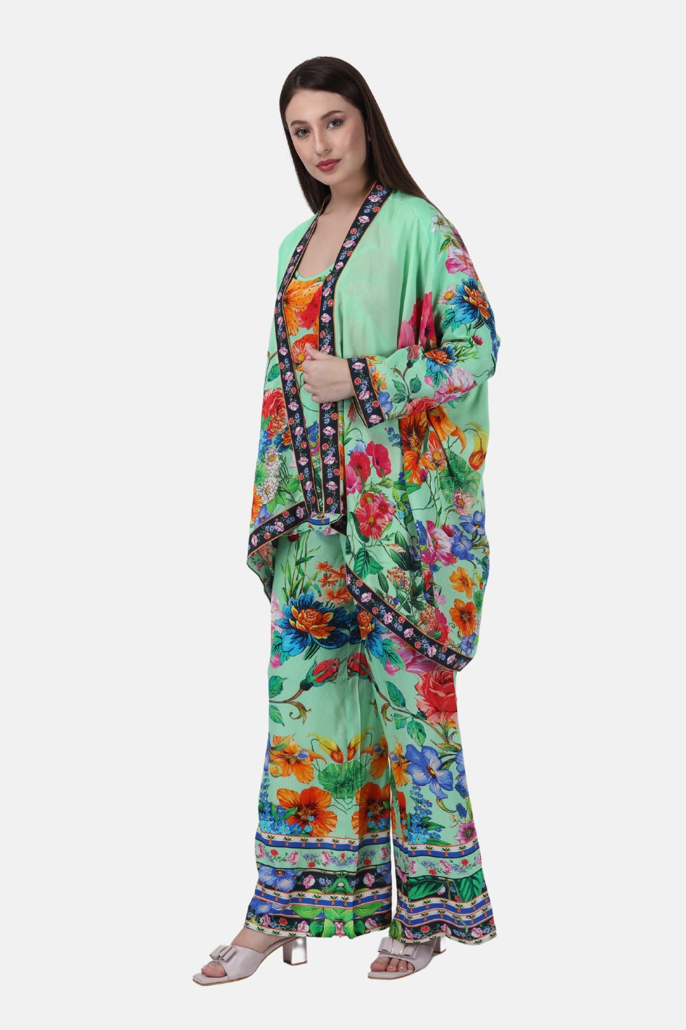 AMOUR GARDENIA - KIMONO SHORT SHRUG