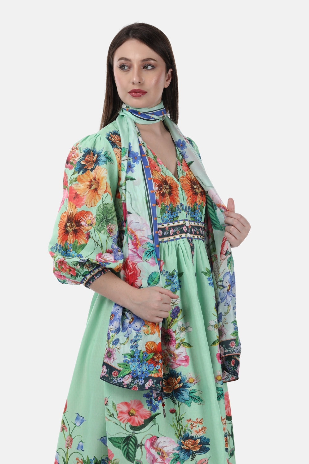 AMOUR GARDENIA - SCARF