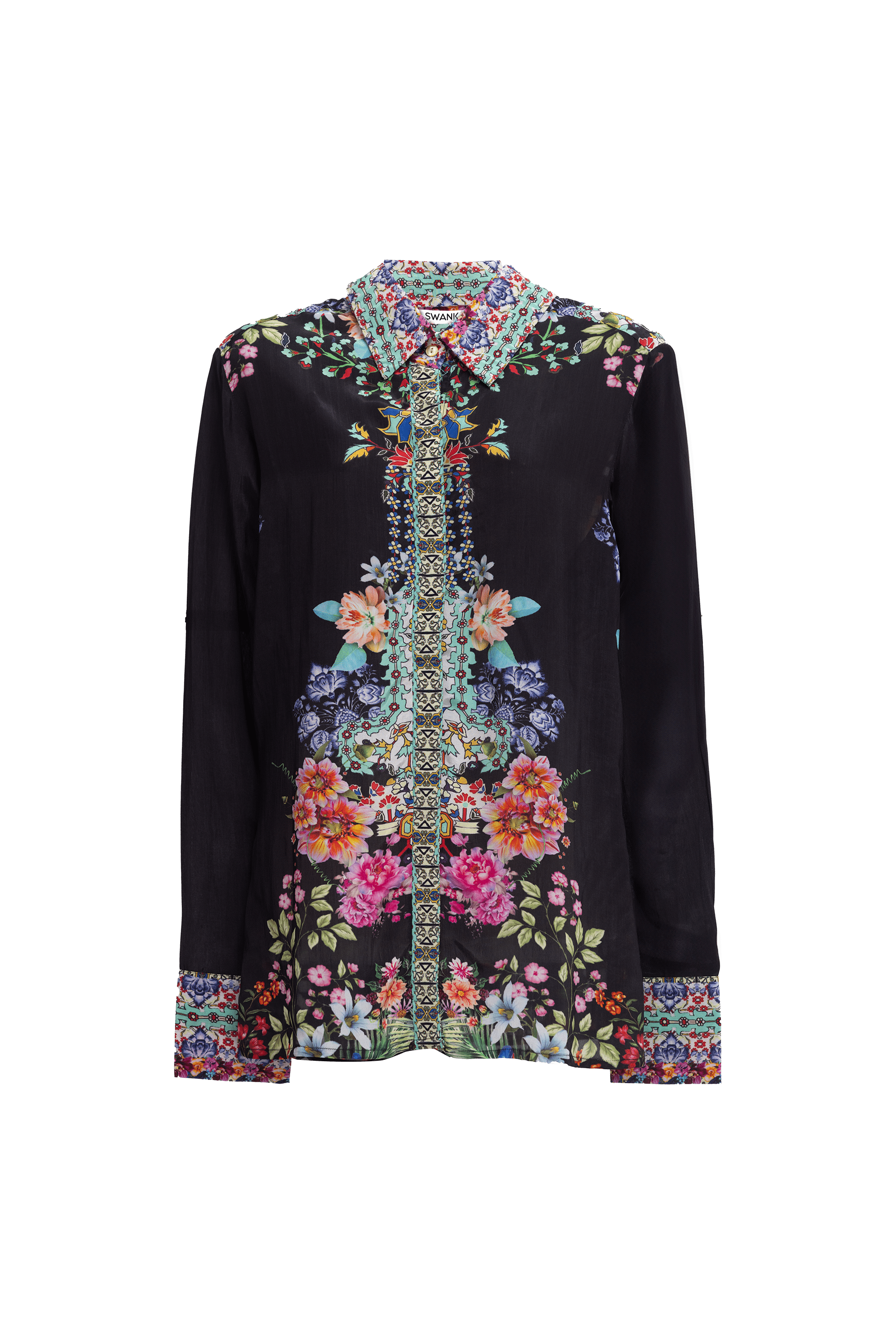 EDEN - SHIRT WITH COLLAR - TheSwankStore