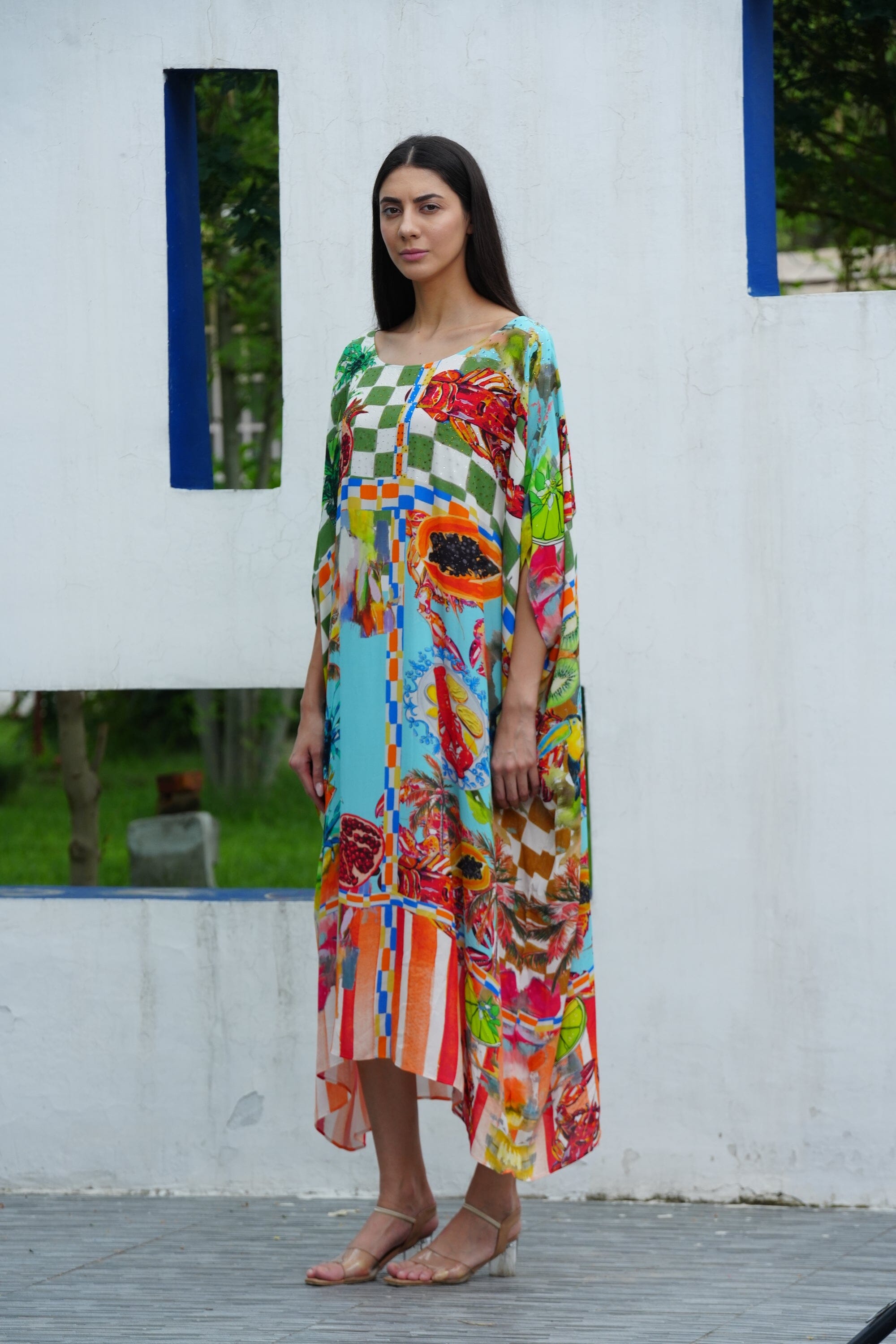 LUCCIANO - BOX KAFTAN KAFTAN The Swank Store 