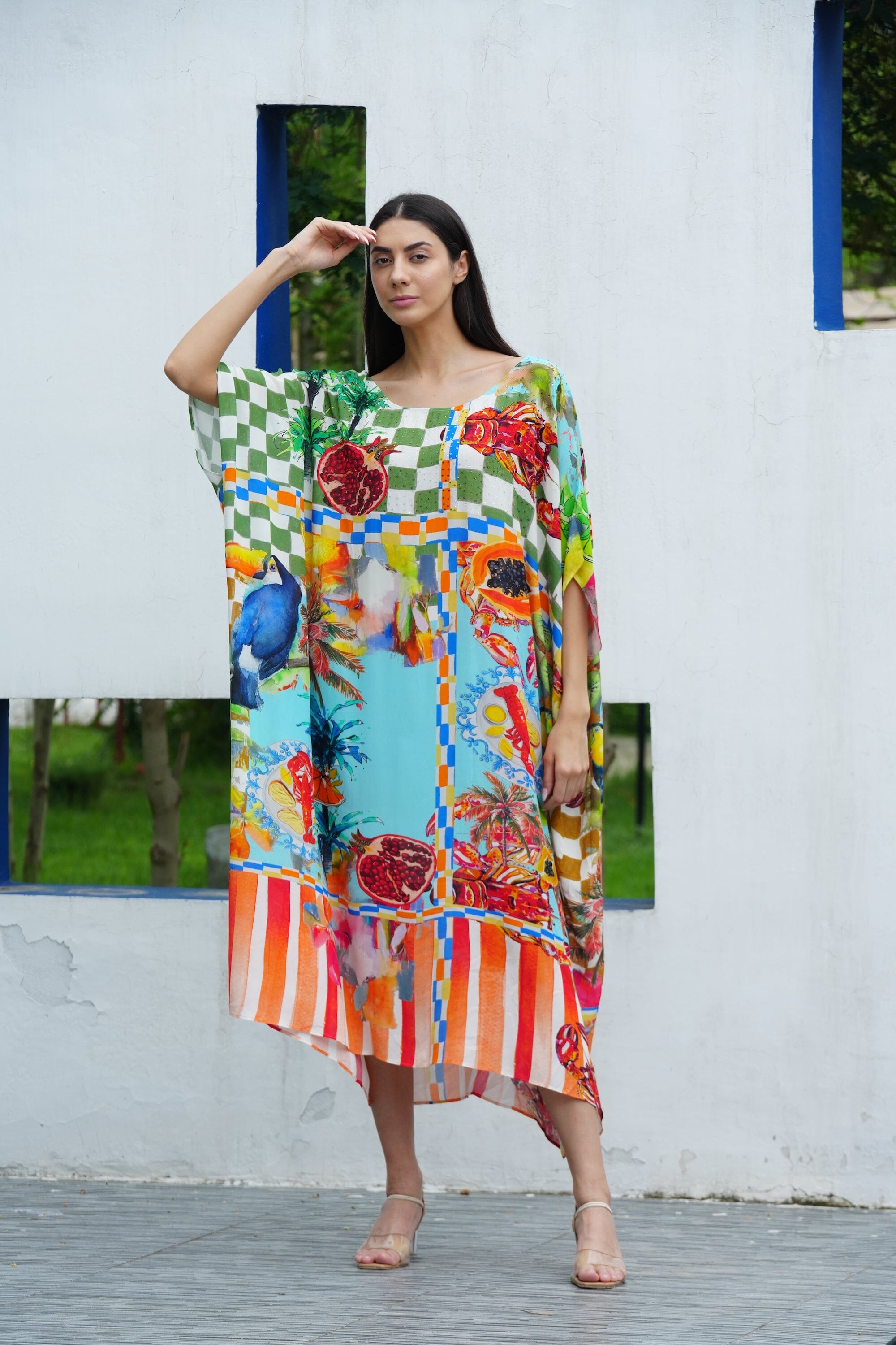 LUCCIANO - BOX KAFTAN KAFTAN The Swank Store 