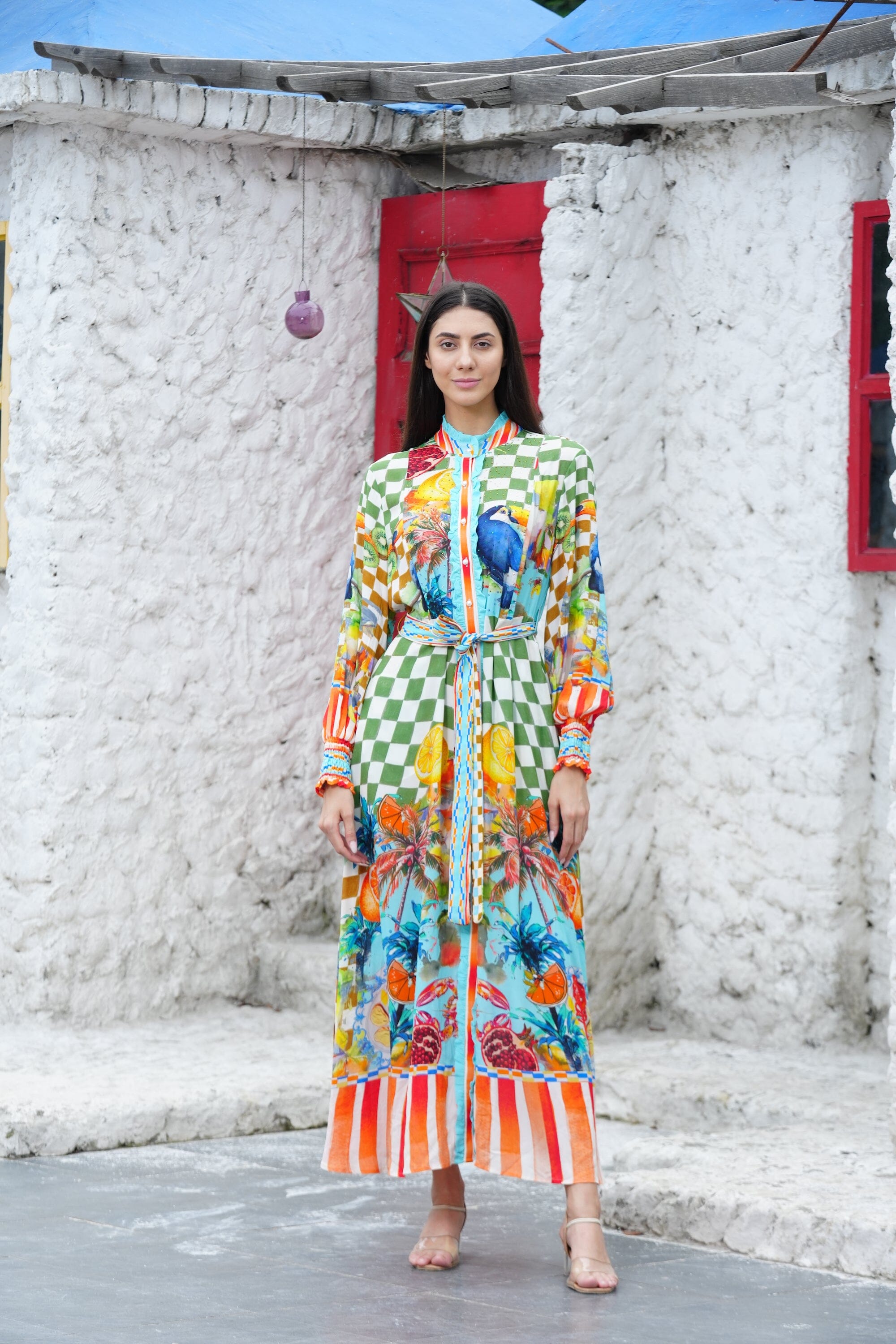 LUCCIANO - LONG FREYA DRESS (Copy) DRESS TheSwankStore 