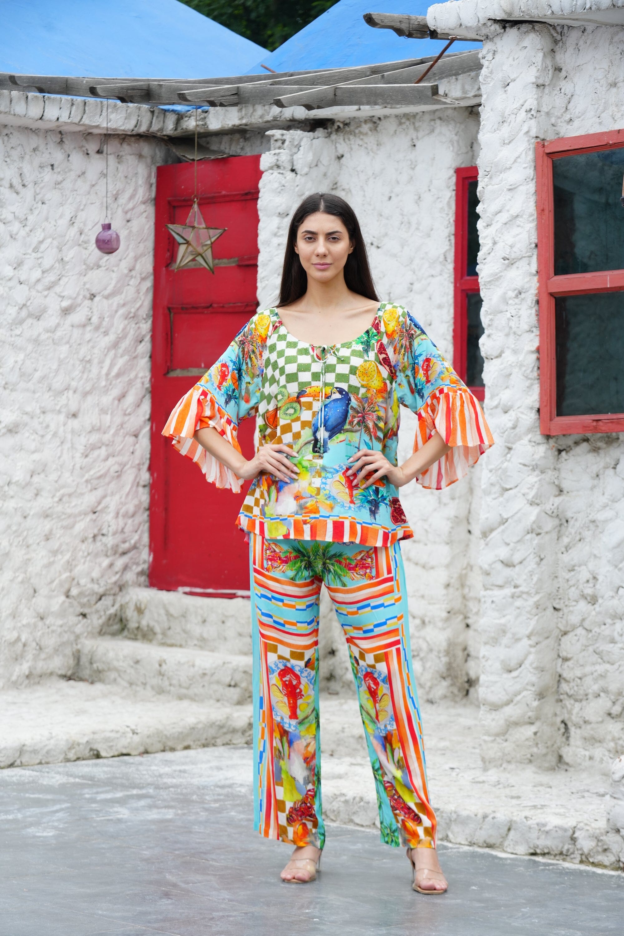 LUCCIANO - GYPSY TUNIC TOP TheSwankStore 