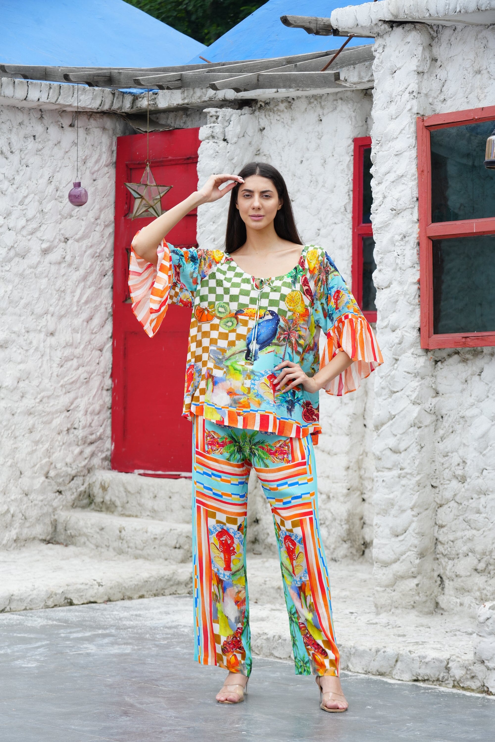 LUCCIANO - GYPSY TUNIC TOP TheSwankStore 