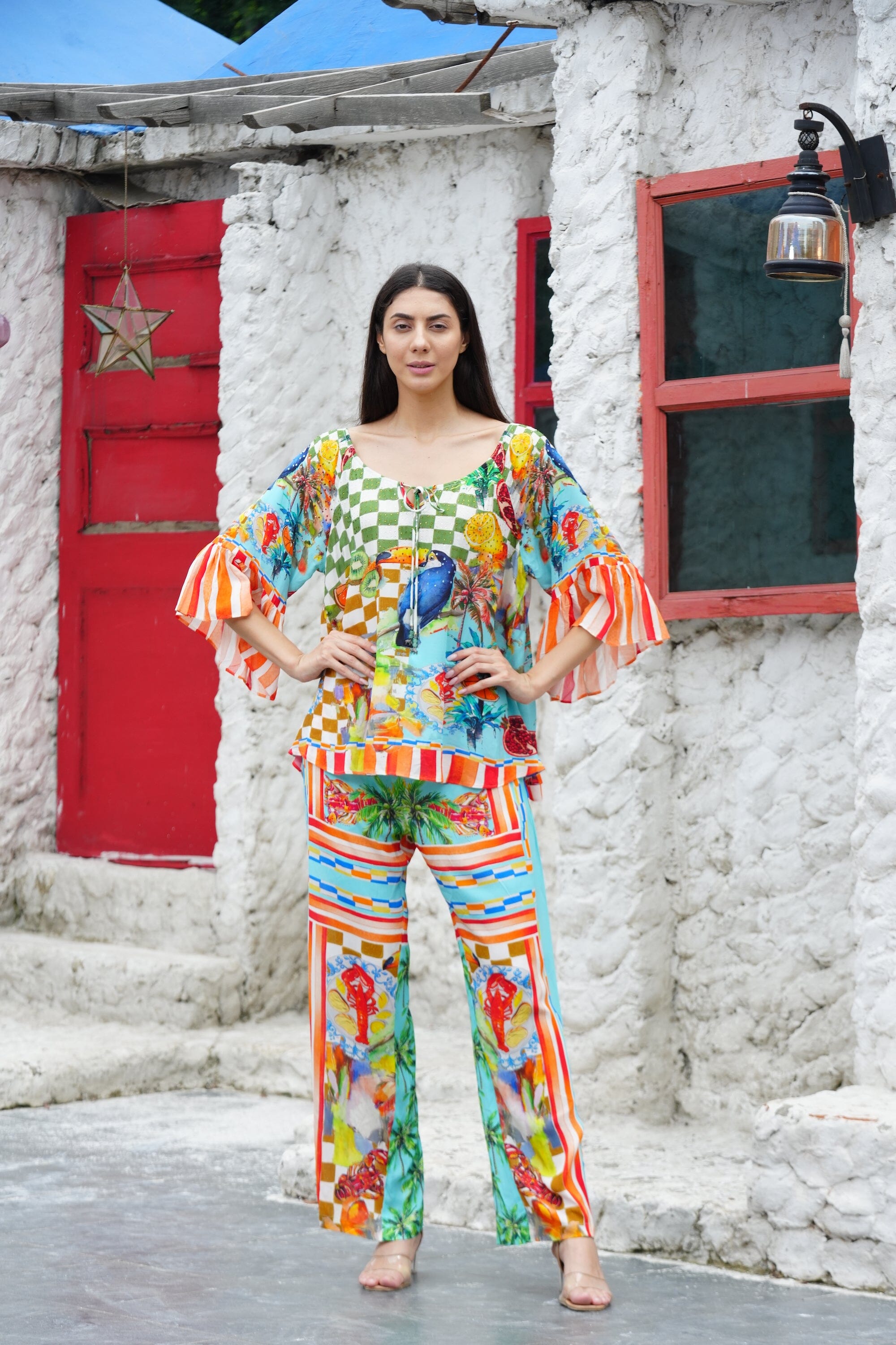 LUCCIANO - GYPSY TUNIC TOP TheSwankStore 