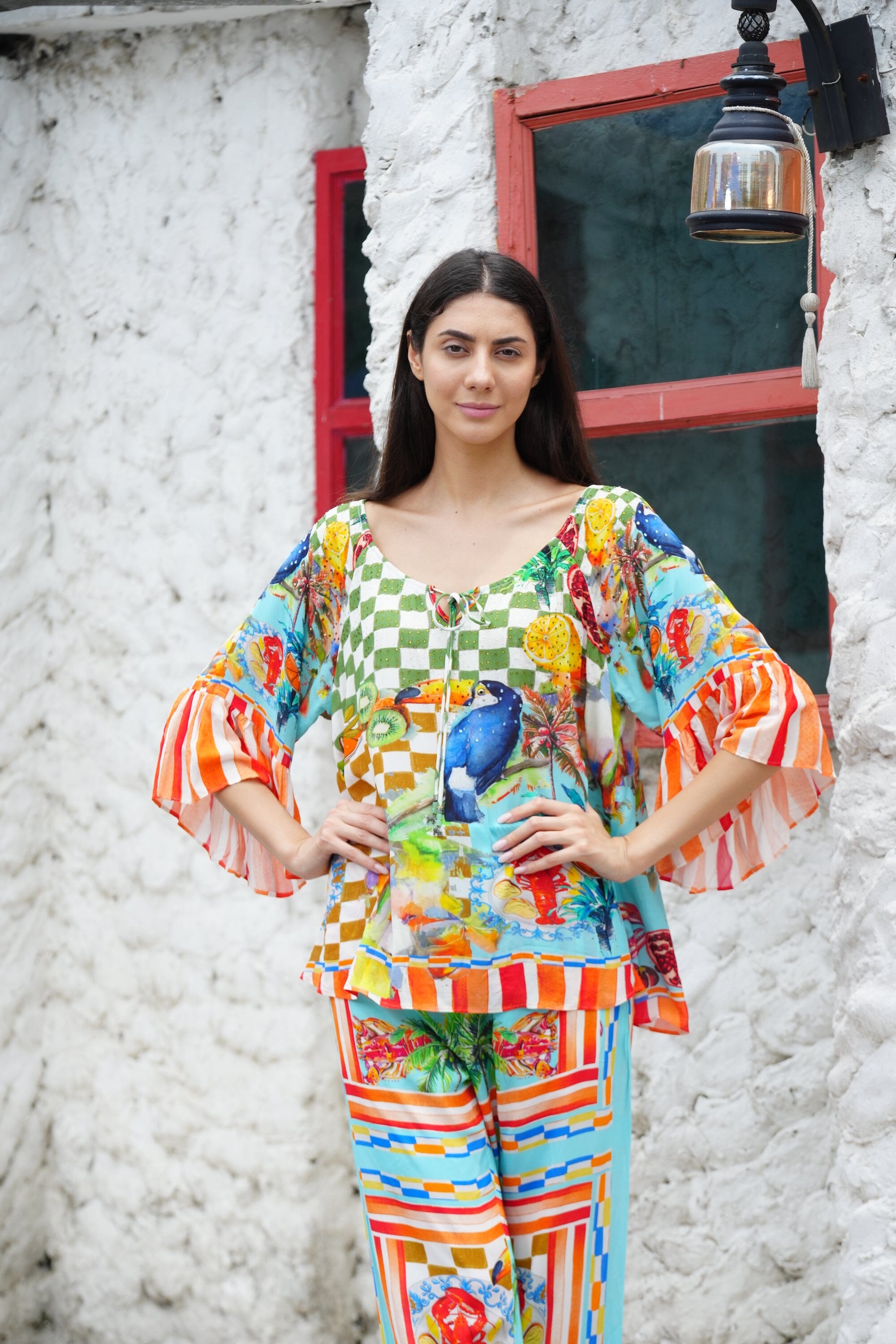 LUCCIANO - GYPSY TUNIC TOP TheSwankStore 