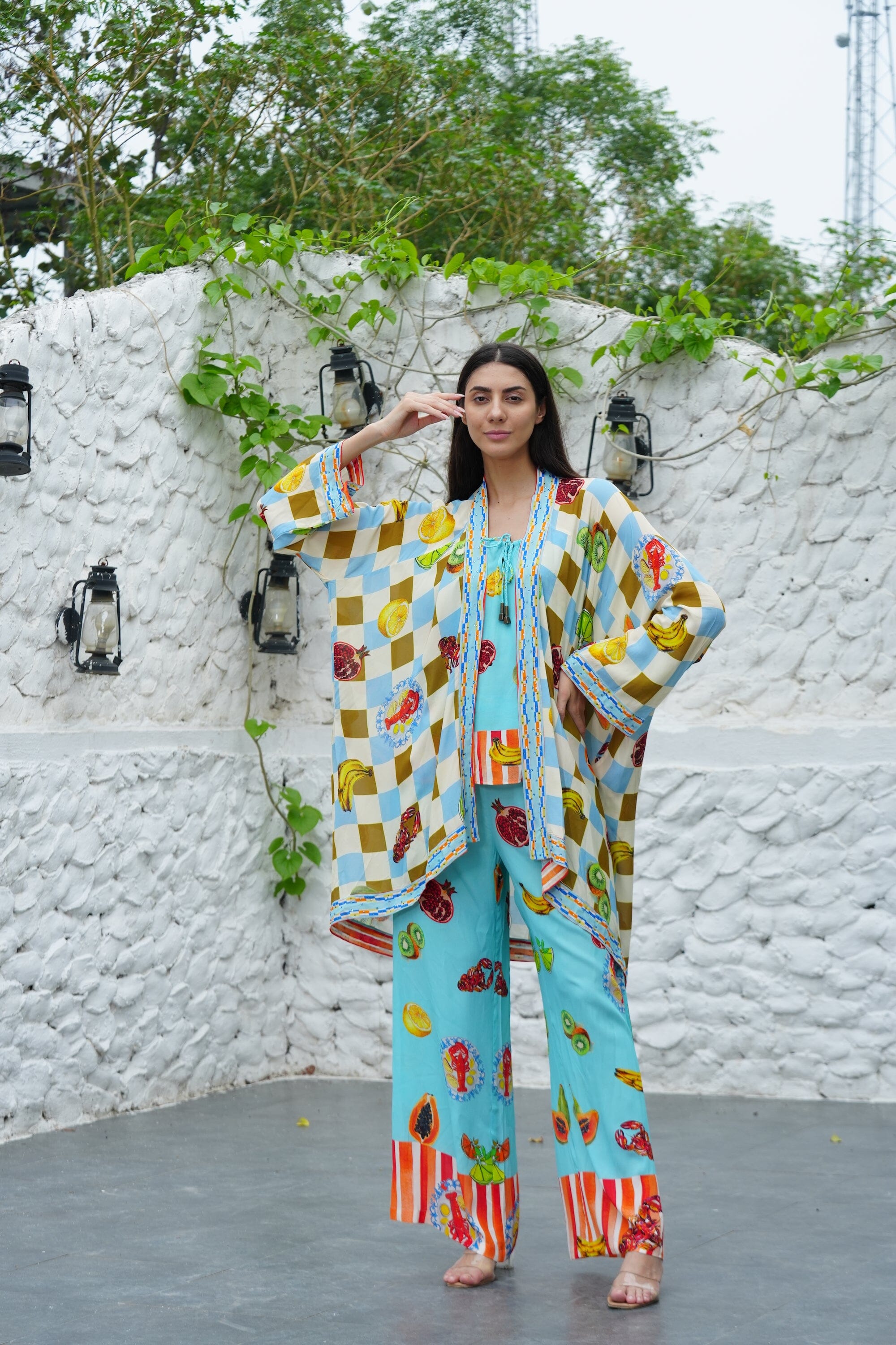 LUCCIANO - KIMONO SHRUG (SHORT) SHRUG TheSwankStore 
