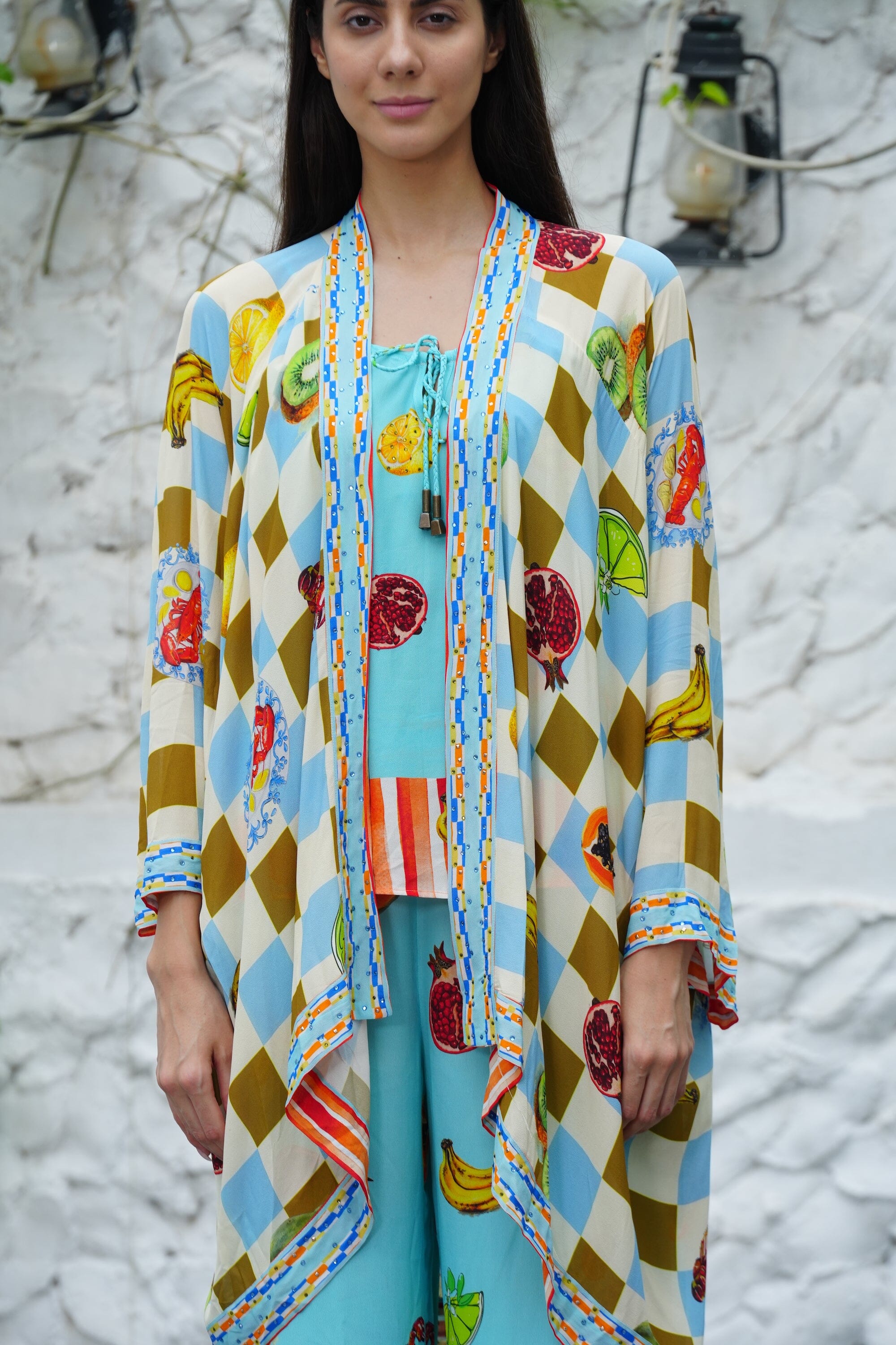 LUCCIANO - KIMONO SHRUG (SHORT) SHRUG TheSwankStore 