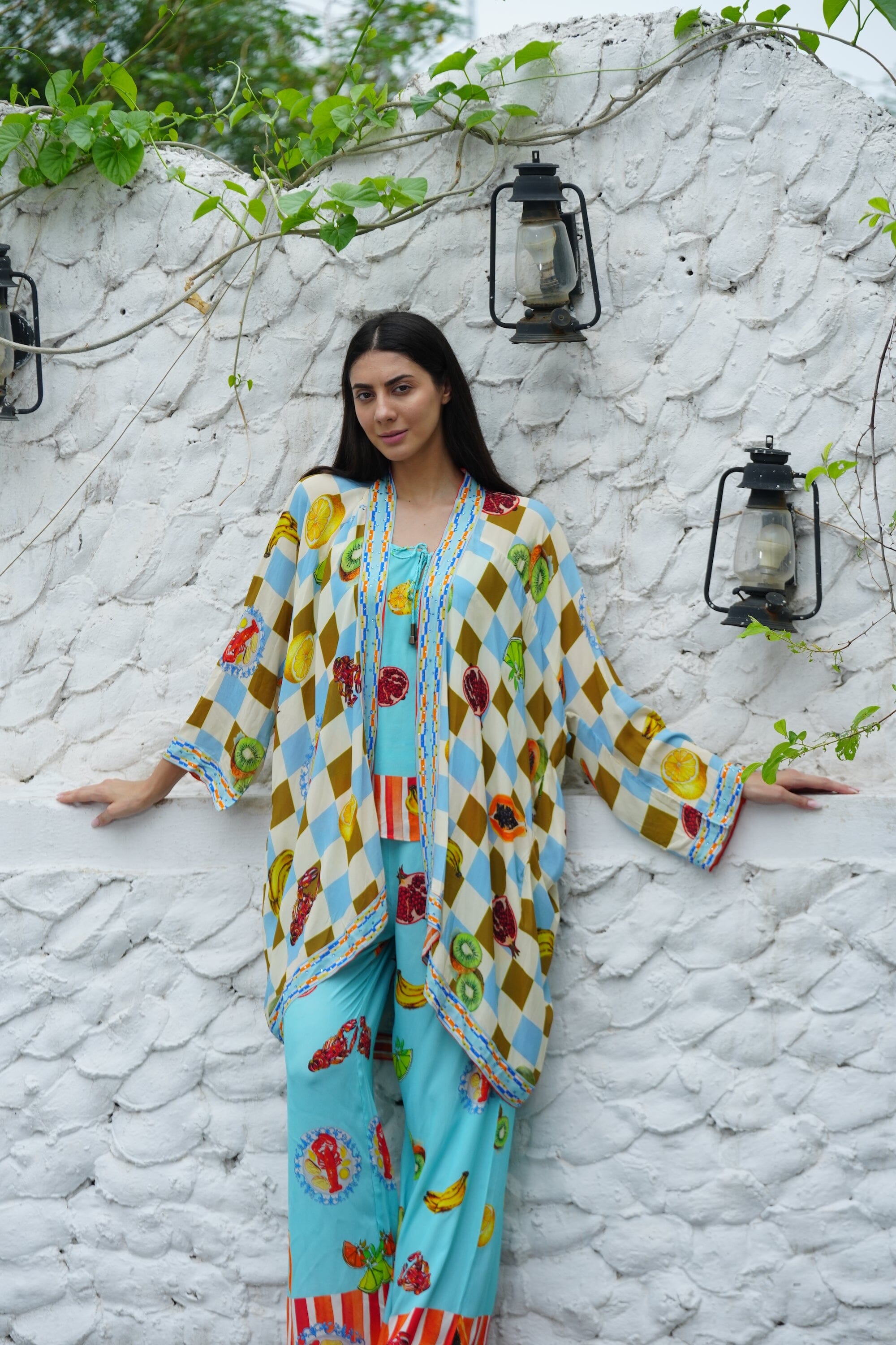 LUCCIANO - KIMONO SHRUG (SHORT) SHRUG TheSwankStore 