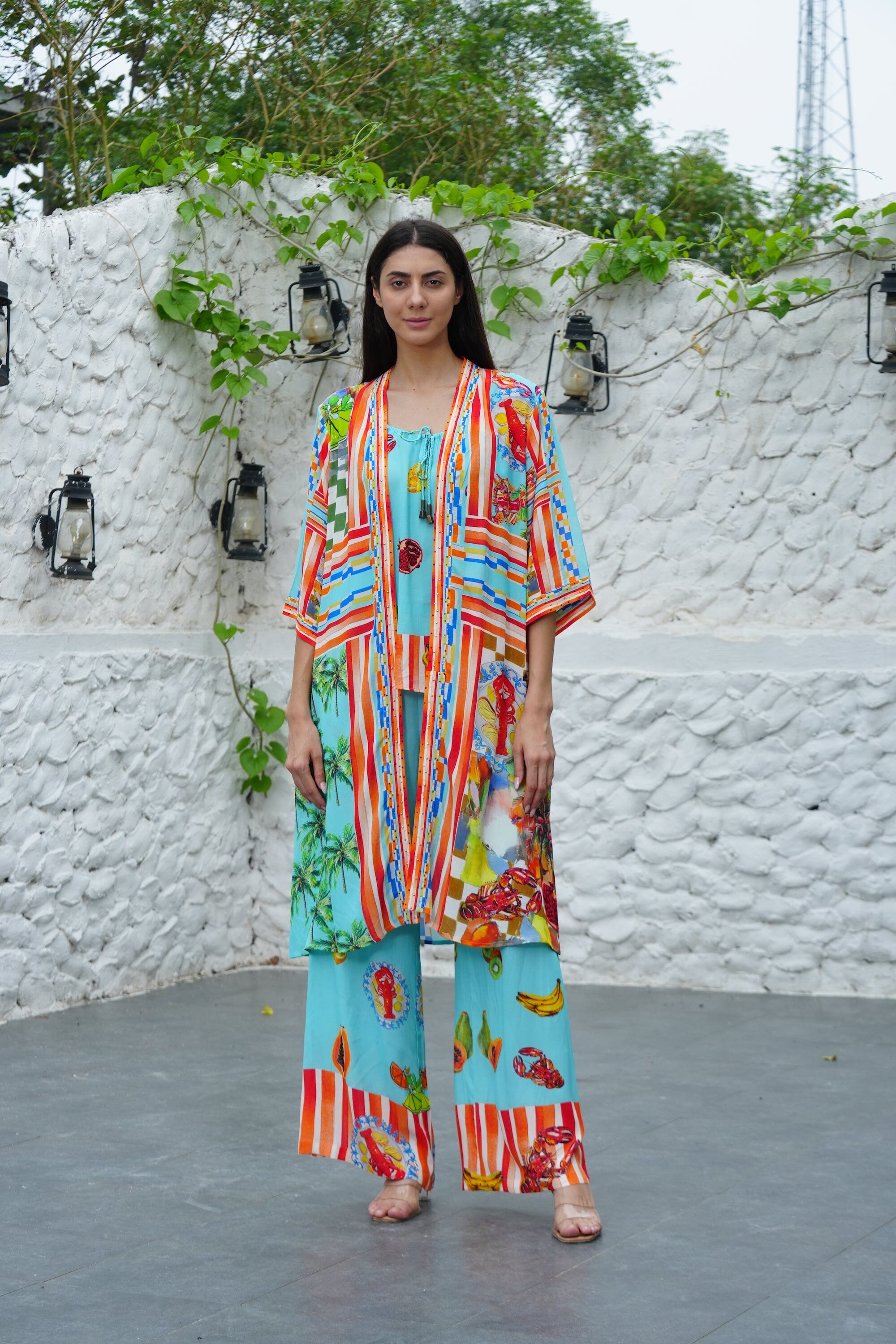 LUCCIANO - KIMONO SHRUG (LONG) (Copy) SHRUG TheSwankStore 