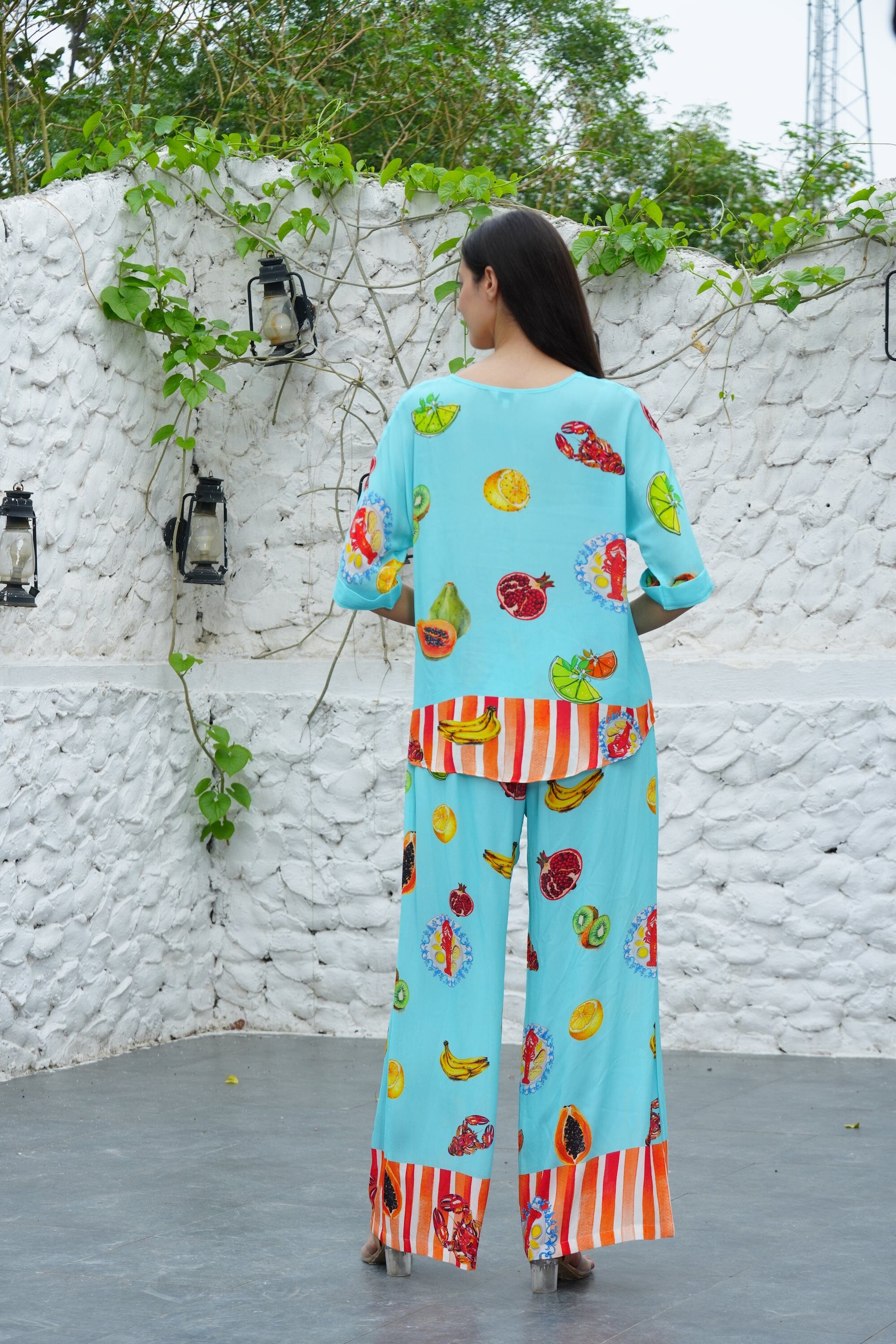 LUCCIANO - KAFTAN TOP (Shorter Style) TOP TheSwankStore 