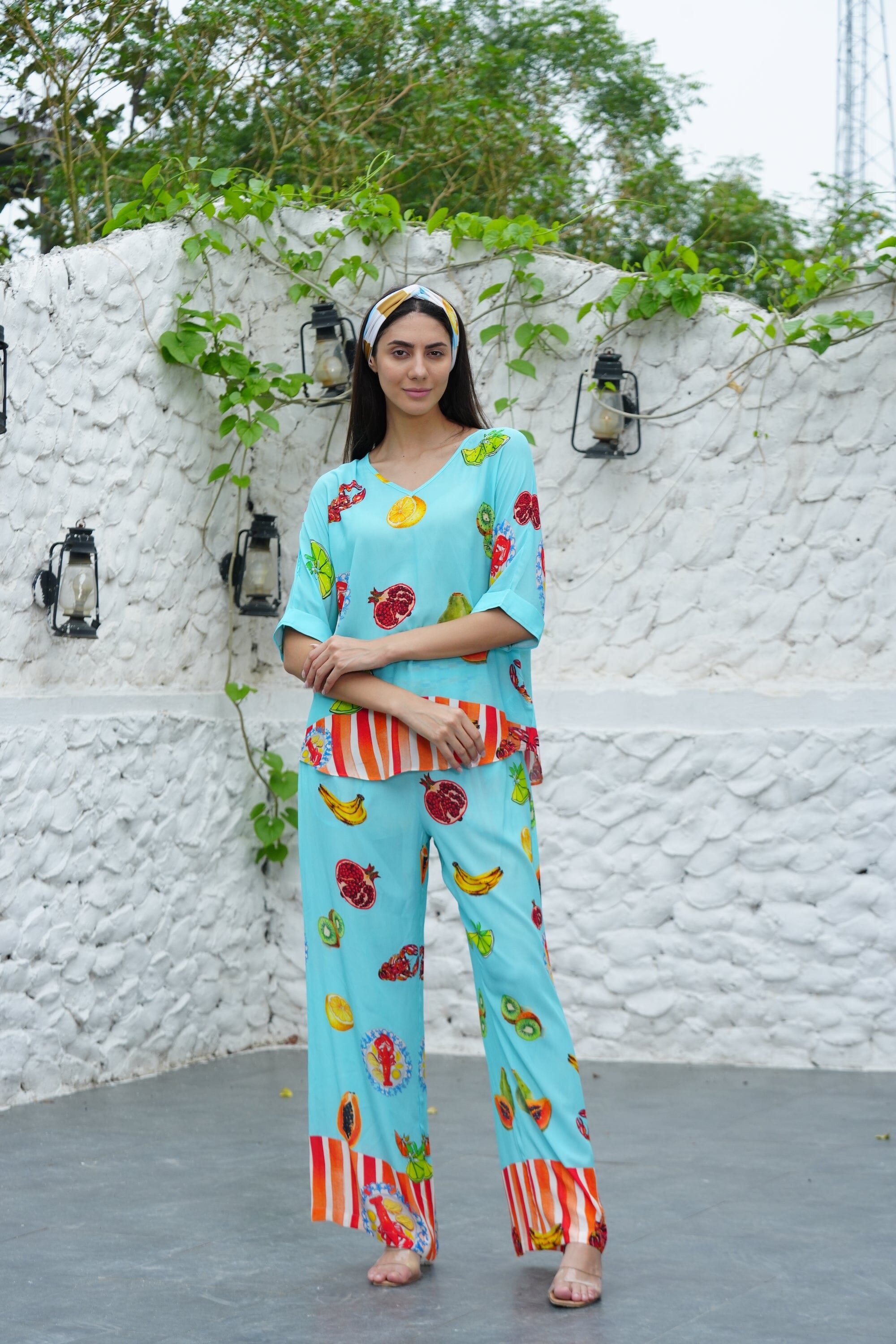 LUCCIANO - KAFTAN TOP (Shorter Style) TOP TheSwankStore 