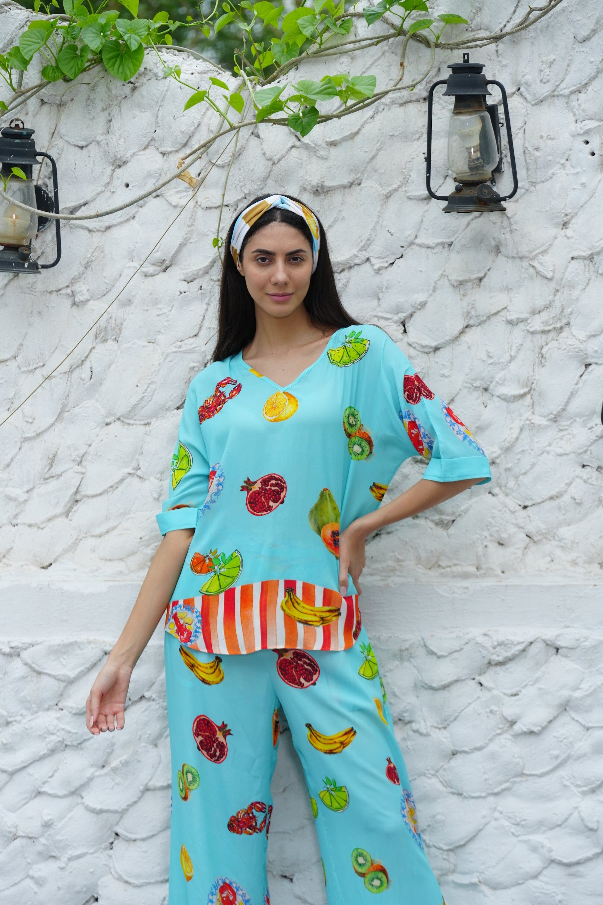 LUCCIANO - KAFTAN TOP (Shorter Style) TOP TheSwankStore 
