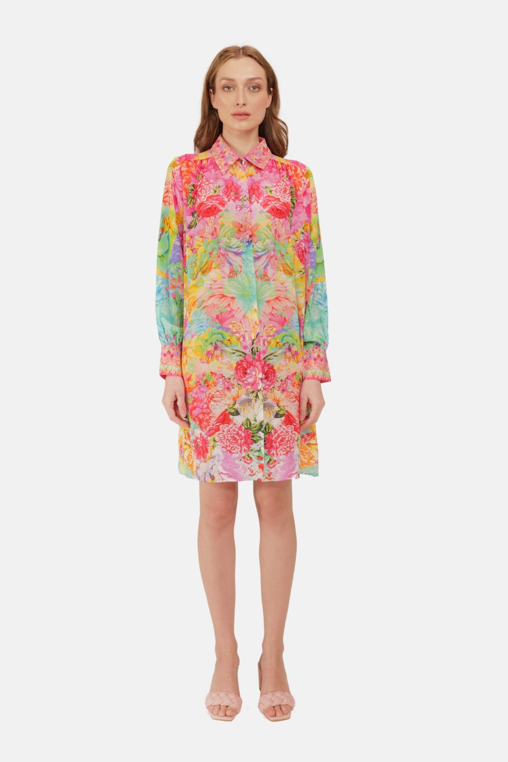 SIENA - ARGAN SHIRT DRESS