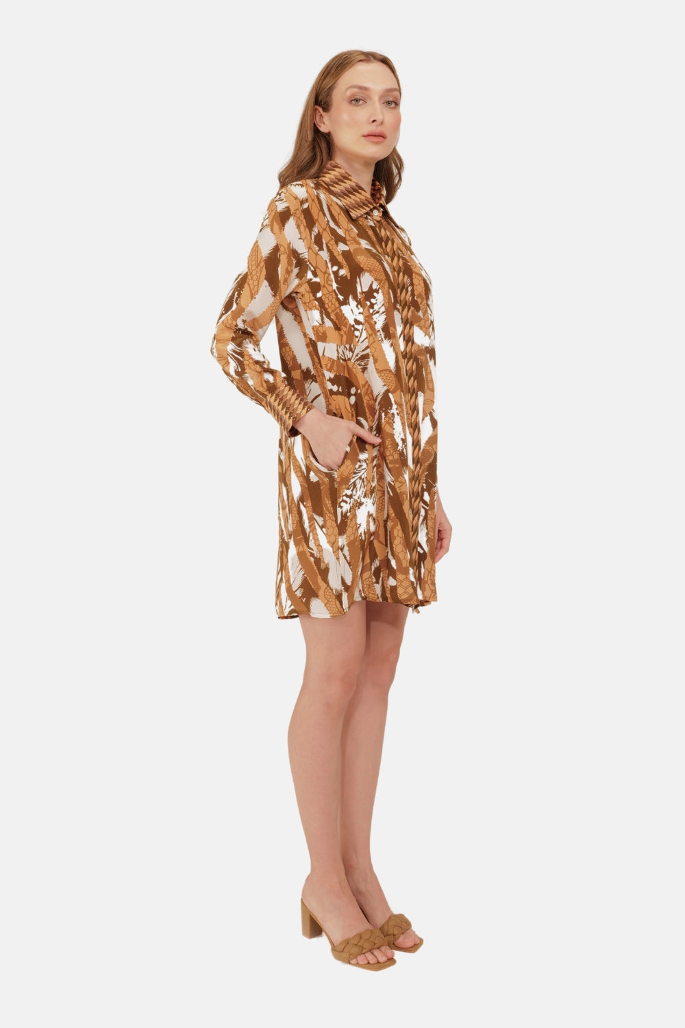 FLORANCE - ARGAN SHIRT DRESS