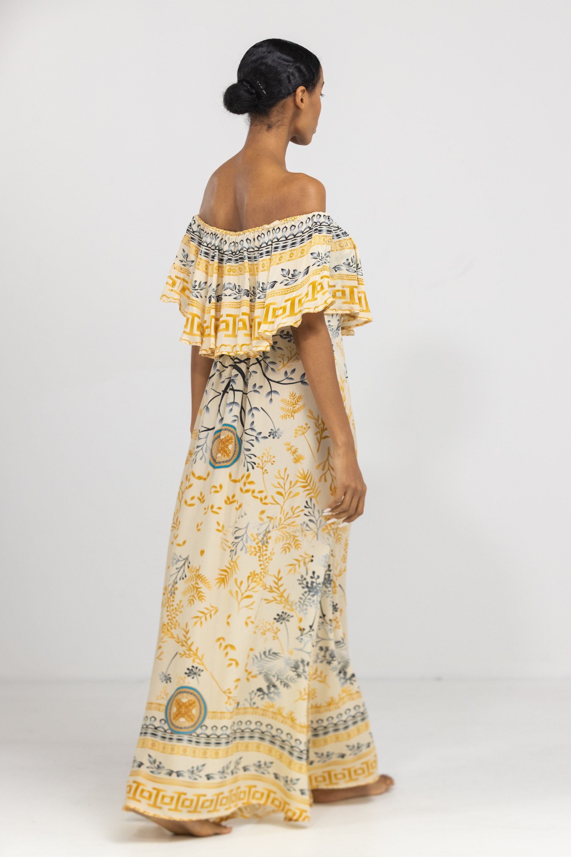 BRISBANE - FRILL NECK DRESS