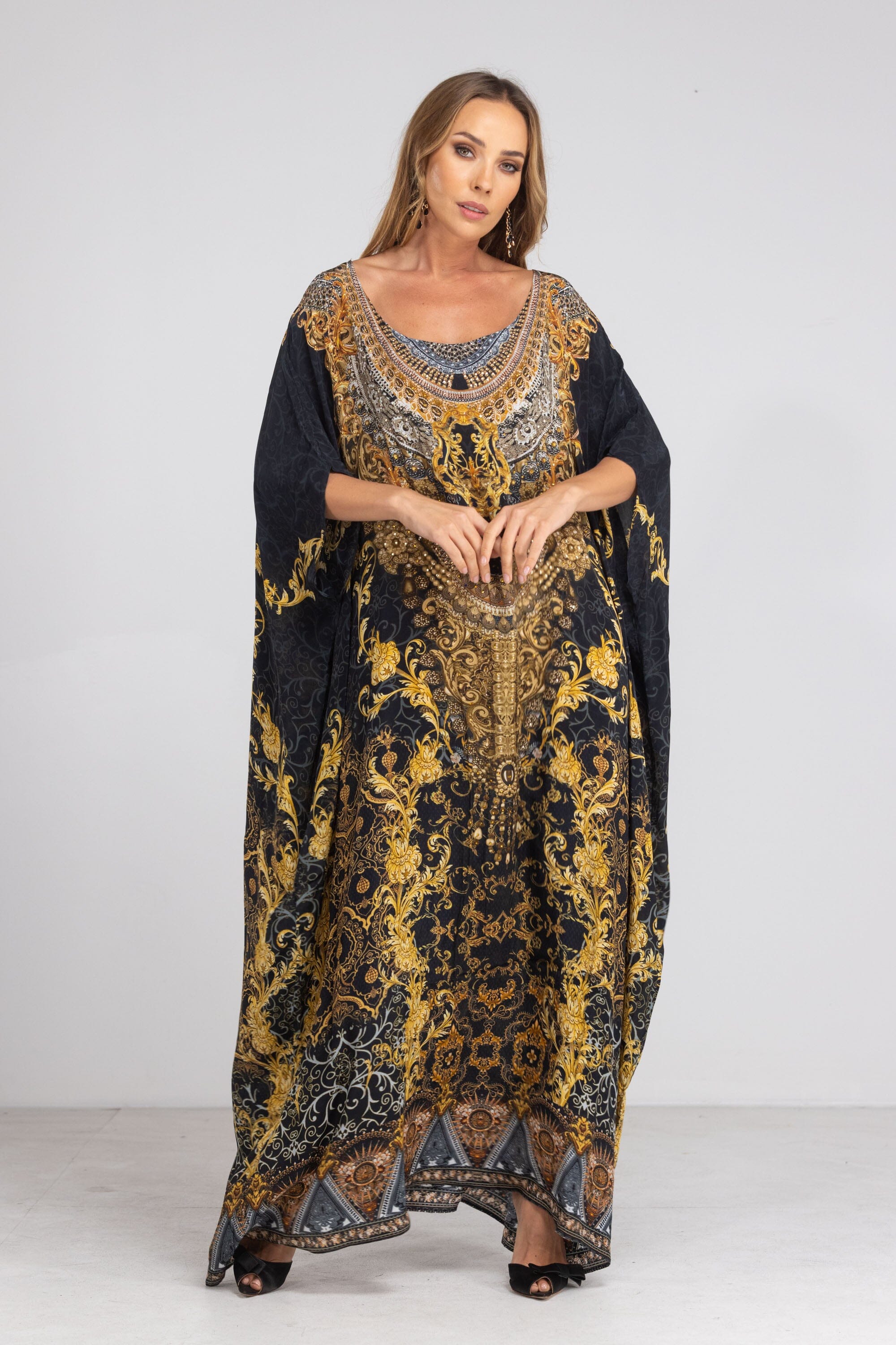 VALLETTA - BOX KAFTAN - TheSwankStore