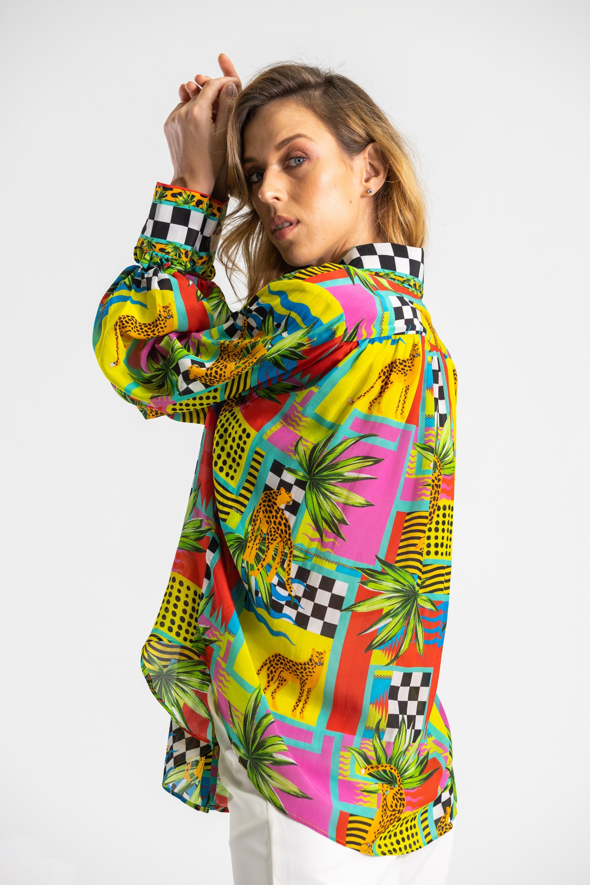 PANTHERA - PUFF SLEEVE SHIRT