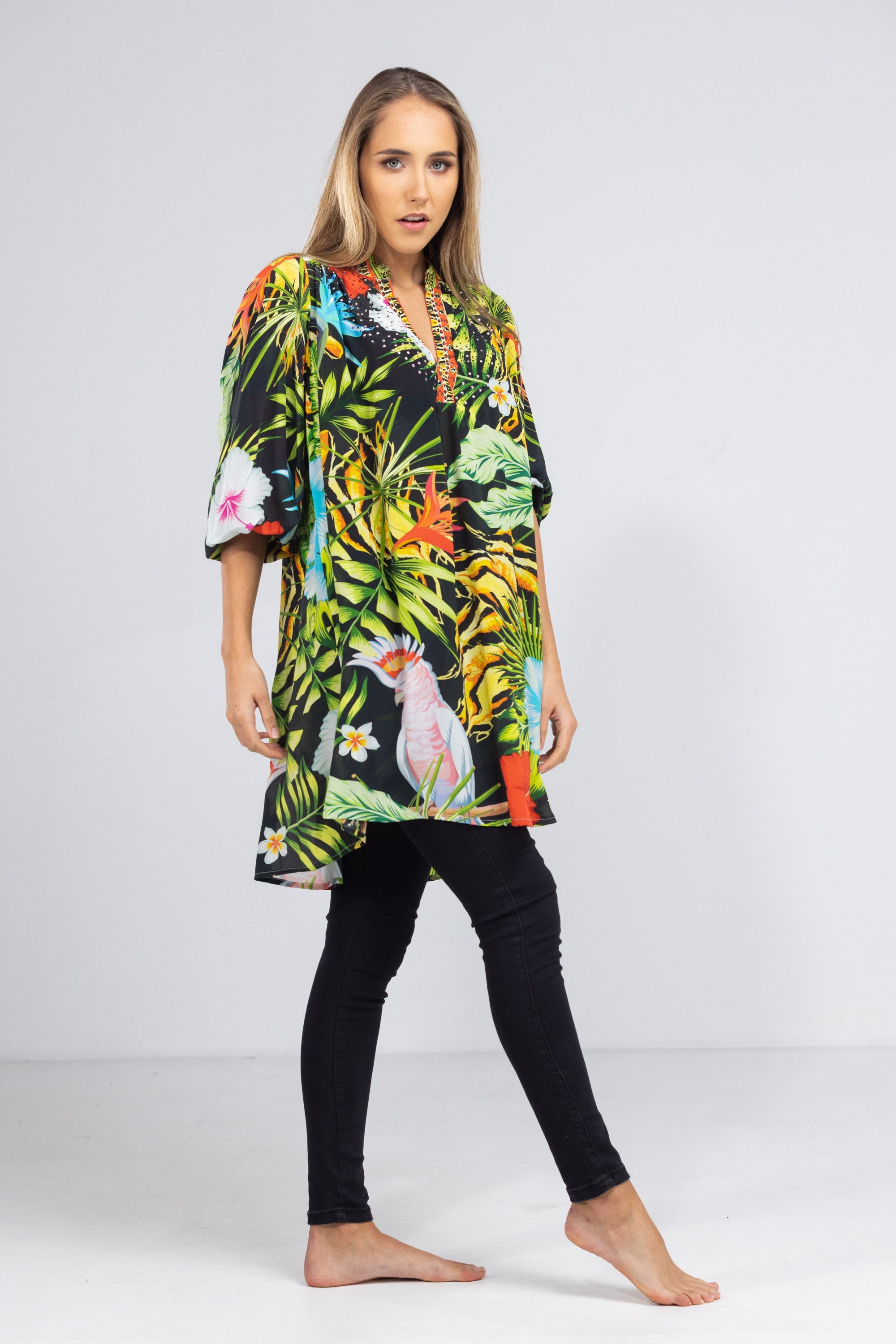 DARWIN - V NECK DRESS