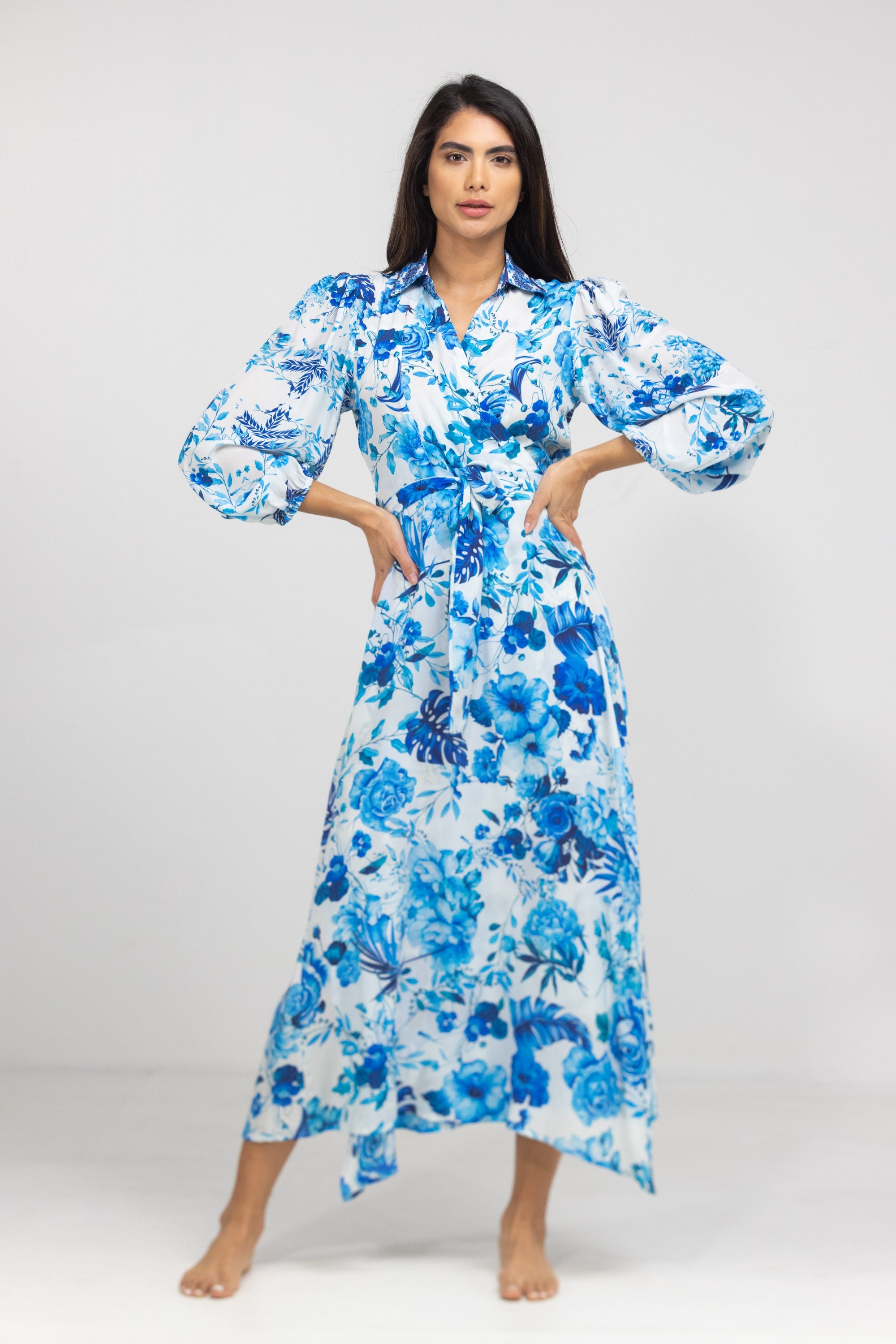 SYDNEY - SHIRT COLLAR DRESS