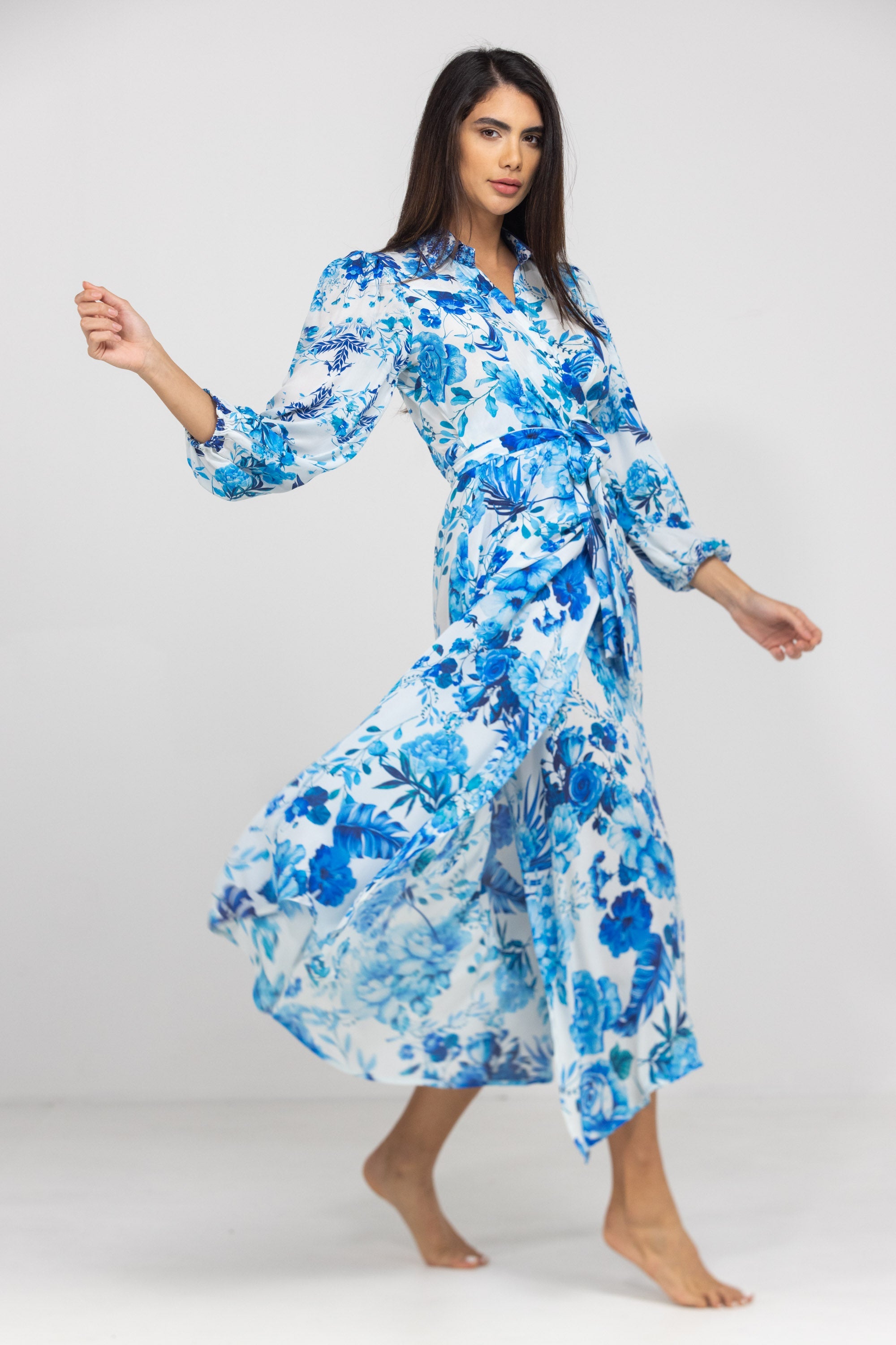 SYDNEY - SHIRT COLLAR DRESS