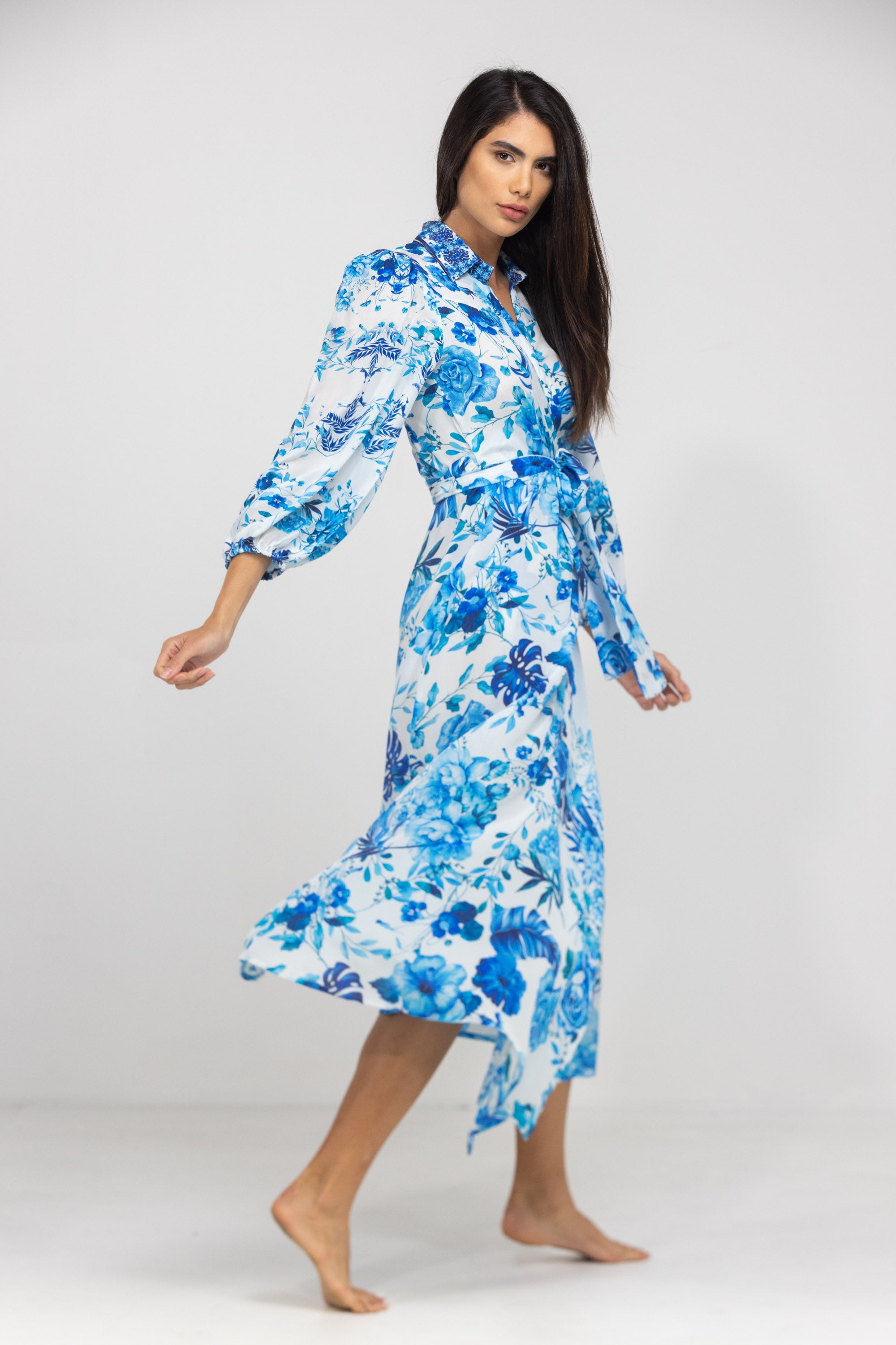 SYDNEY - SHIRT COLLAR DRESS