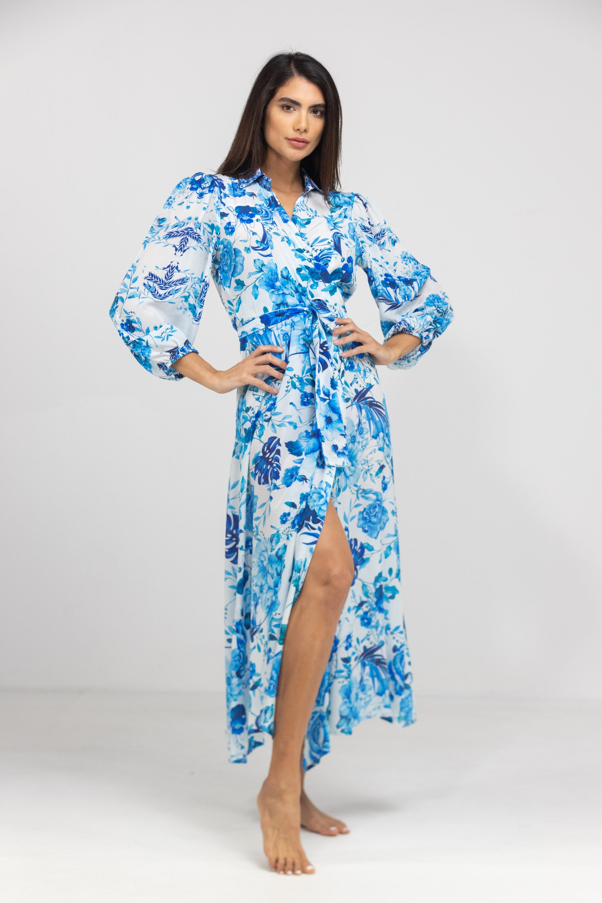 SYDNEY - SHIRT COLLAR DRESS