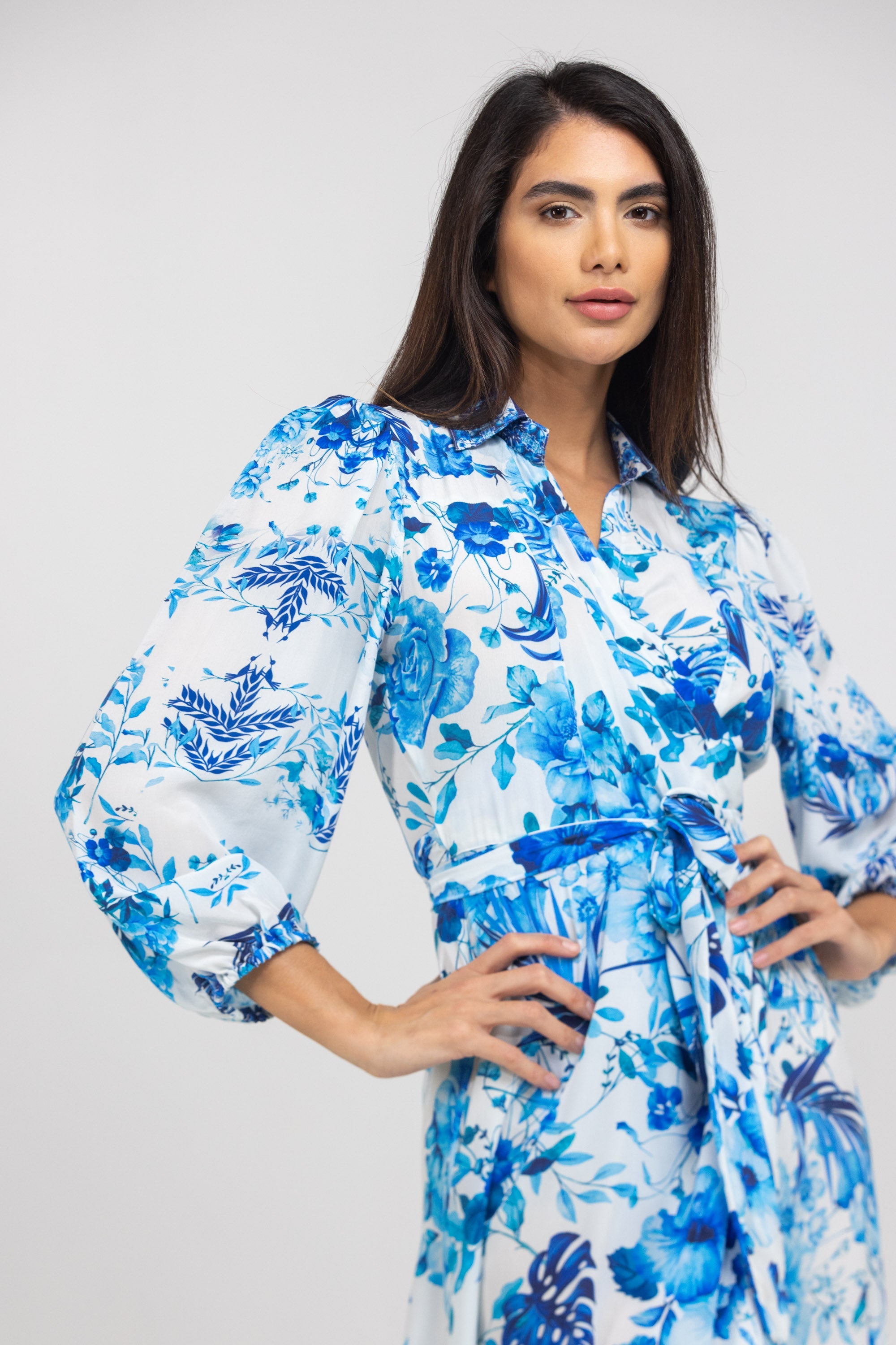 SYDNEY - SHIRT COLLAR DRESS