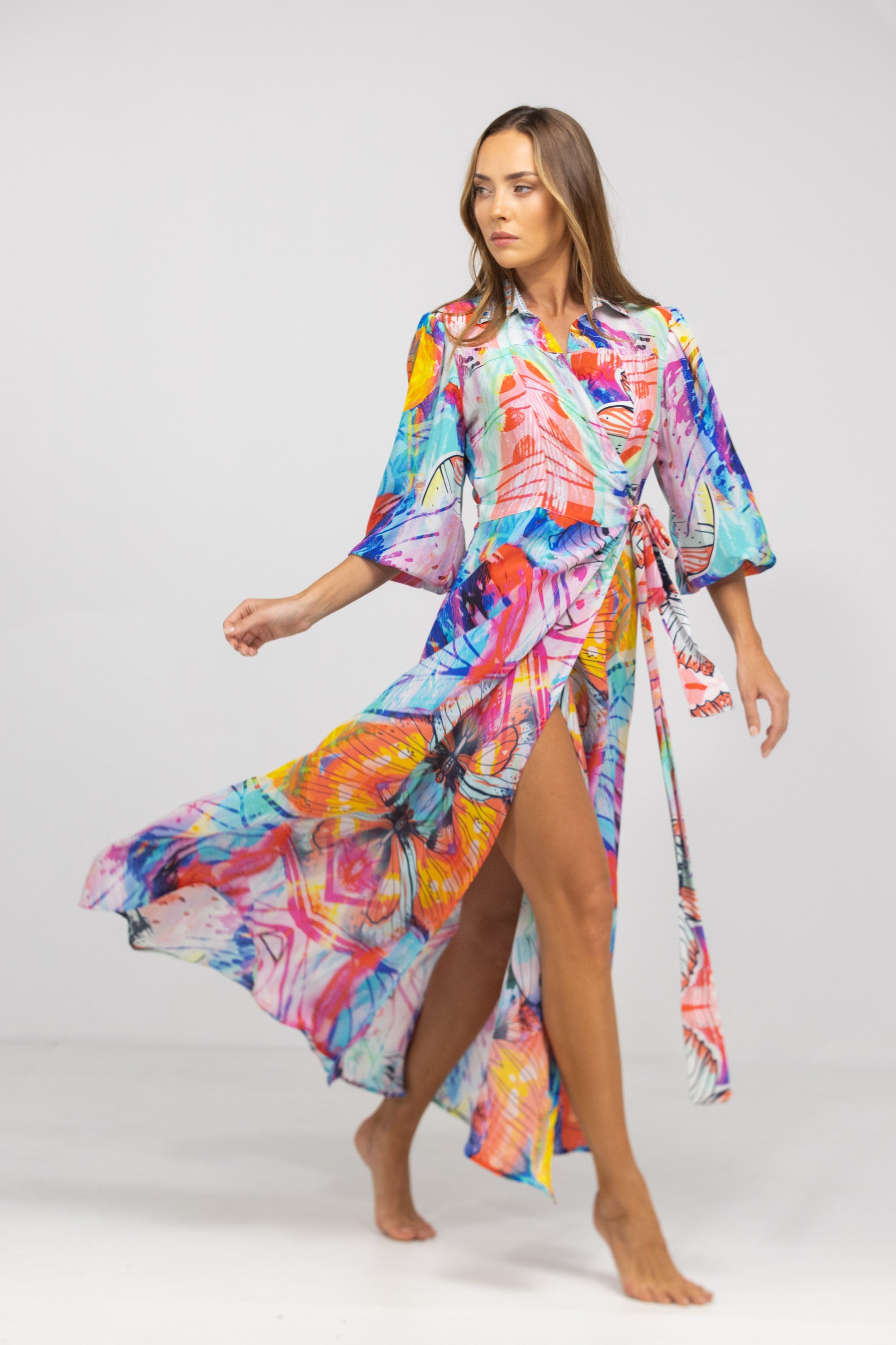 CANBERRA - SHIRT COLLAR DRESS