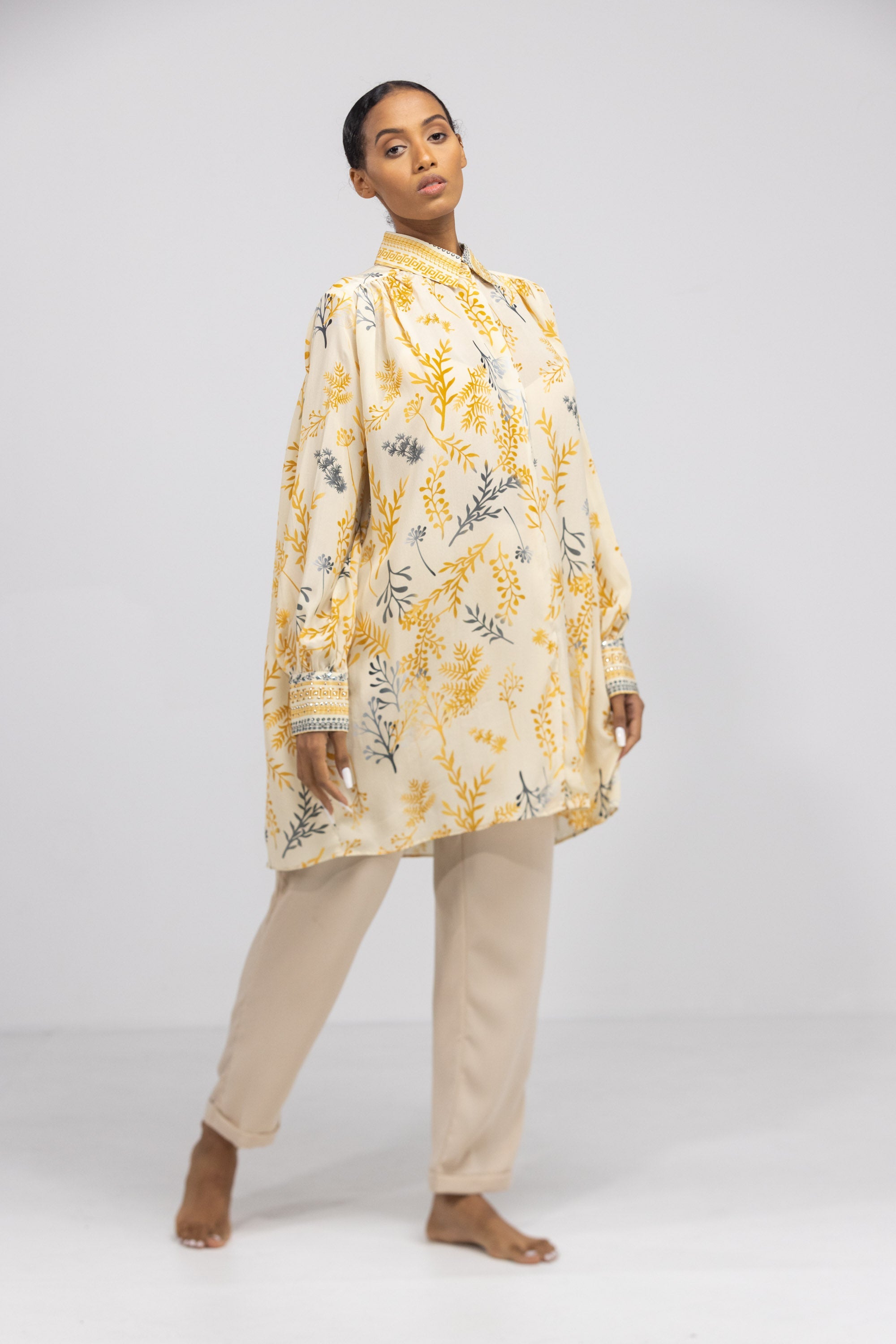BRISBANE - PUFF SLEEVE DRESS